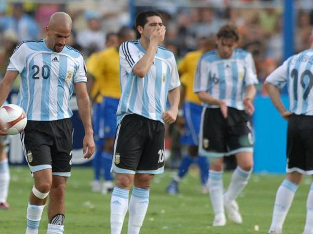 Veron May Quit Argentina Eurosport