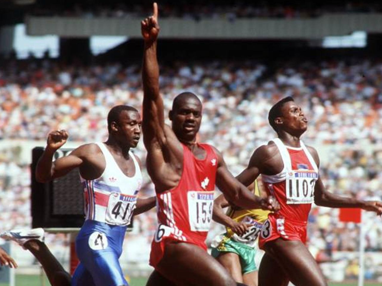 Why the 1988 100m Olympic has serious competion 'dirtiest race in history' tag Eurosport