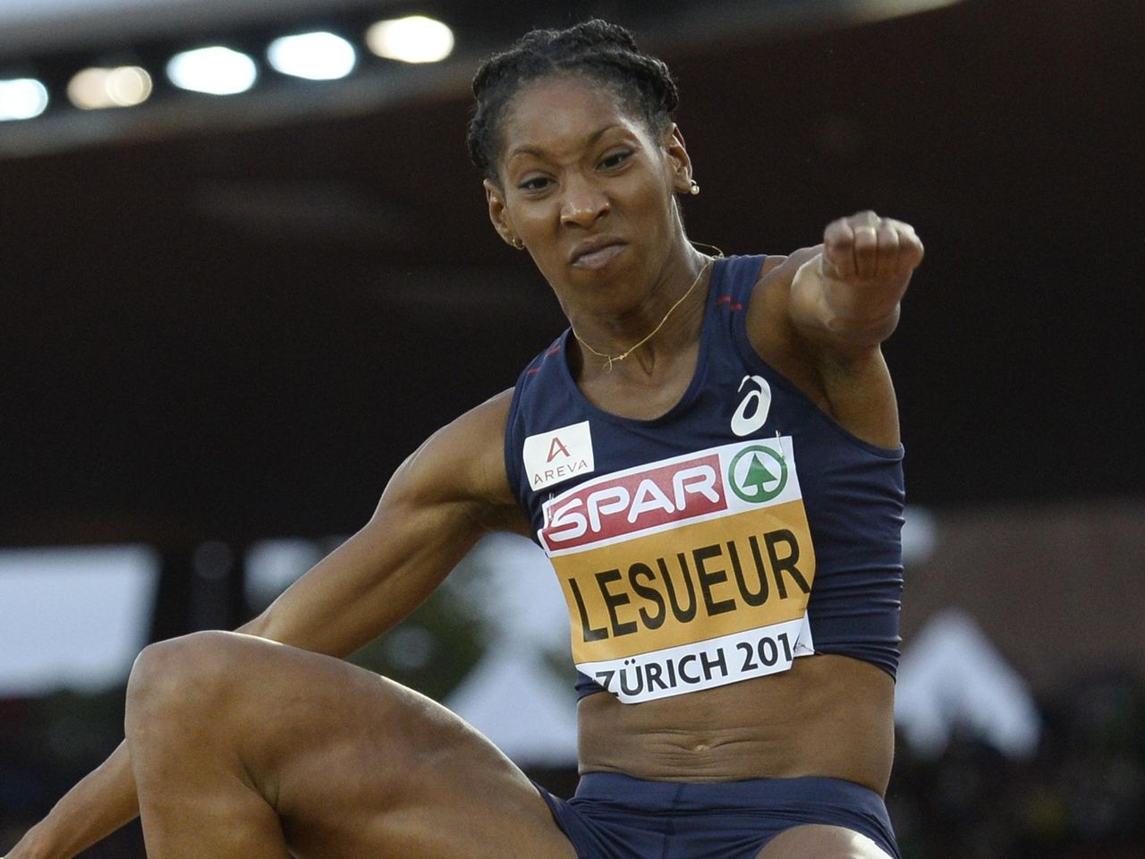 Athletisme Championnats D Europe Zurich 2014 Lesueur En Or Et De L Argent A Flots Eurosport