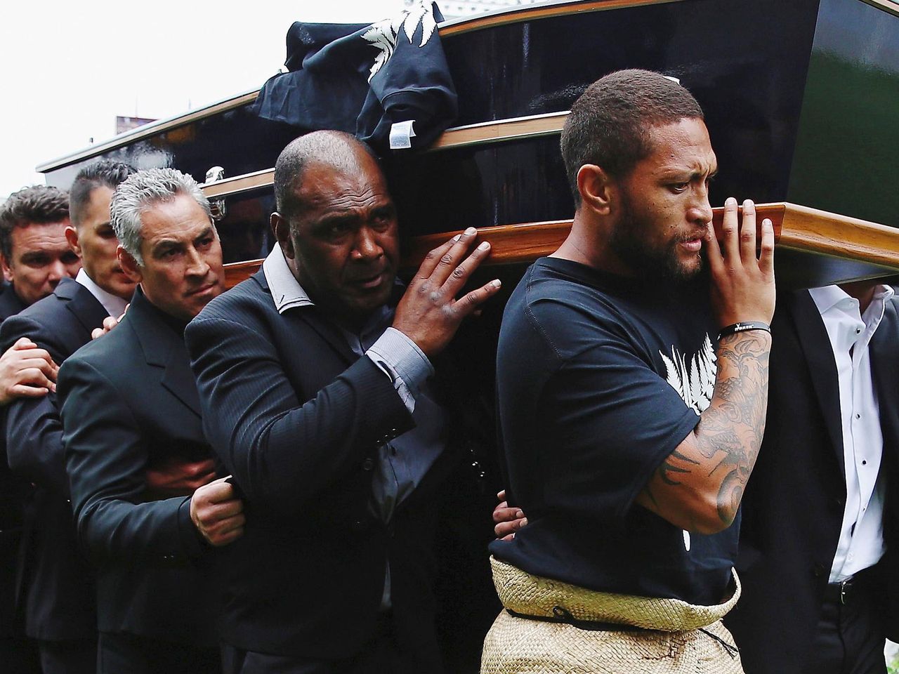 Rugby Great Jonah Lomu Remembered At Public Memorial Service Eurosport