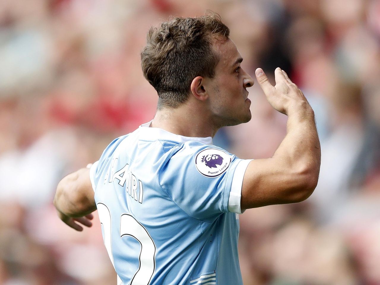 Xherden Shaqiri To Miss Tottenham Clash Due To Calf Injury Eurosport