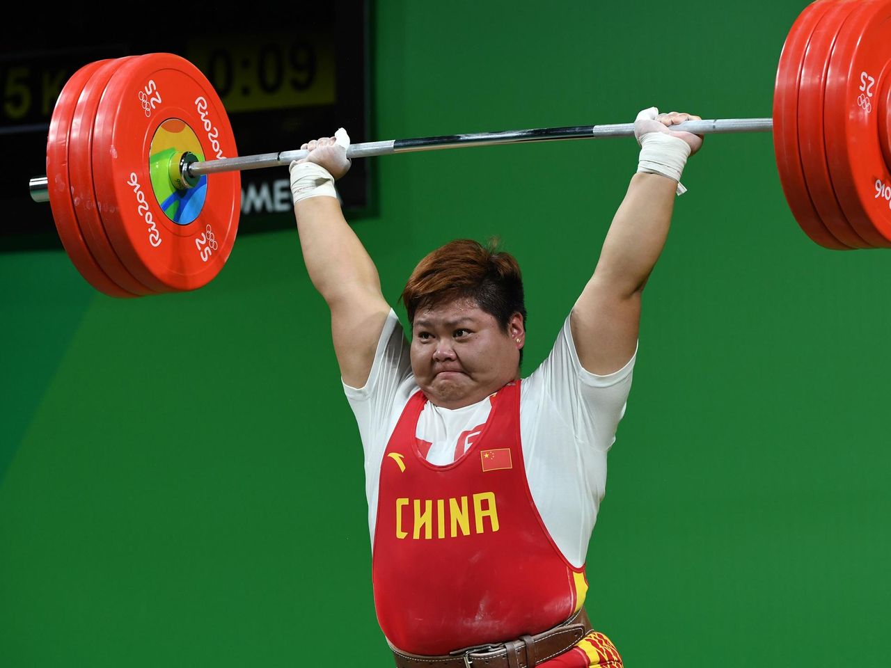 Olympia 16 In Rio Meng Suping Holt Gold Im Gewichtheben In Der Konigsklasse Uber 75 Kg Eurosport