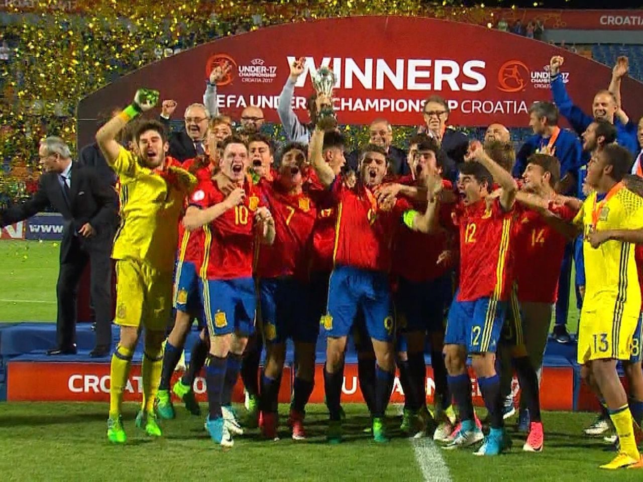 Finale U17 Em 2017 Spanien Schlagt England Nach Elfmeterschiessen Eurosport