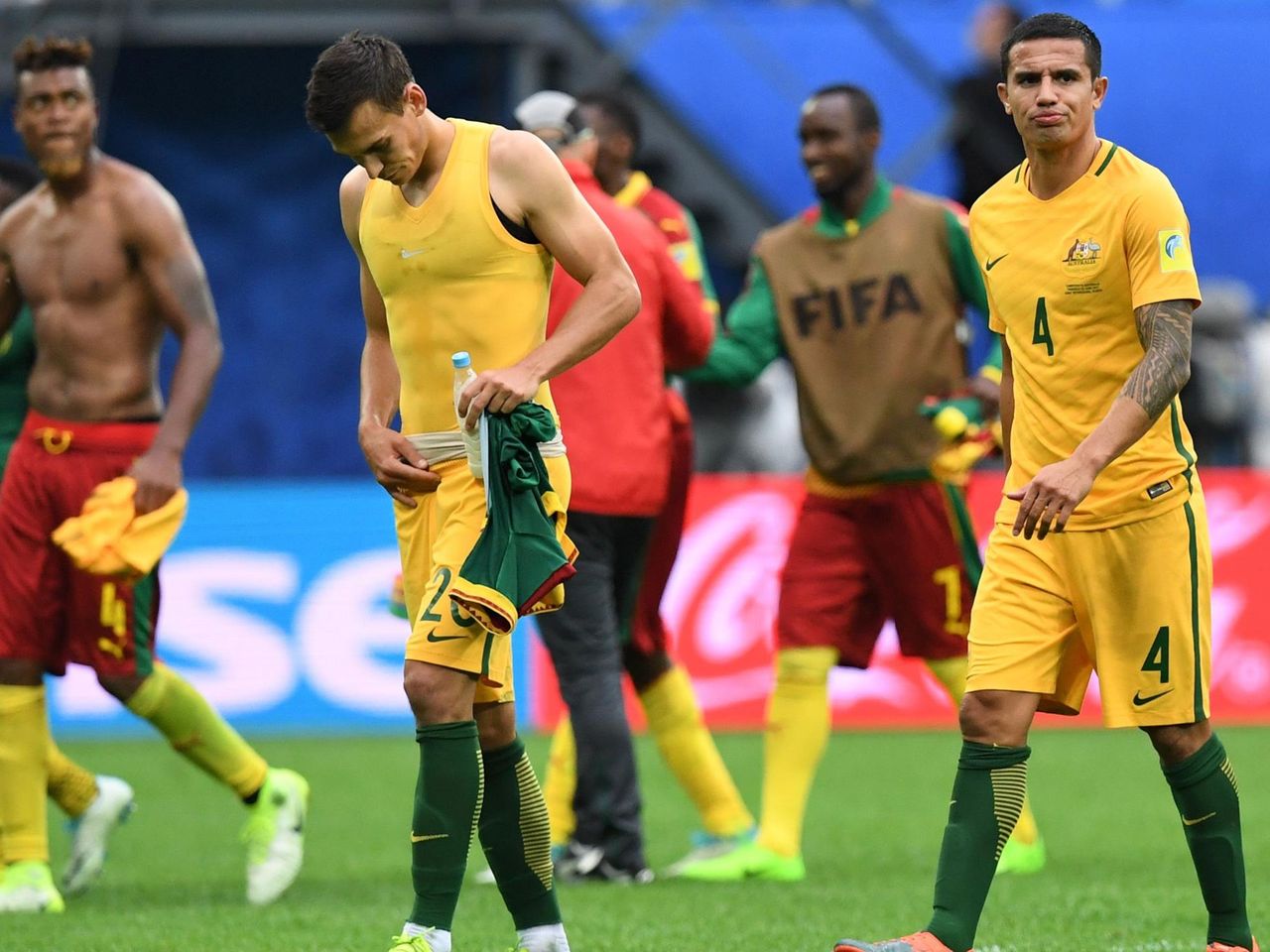 Cameroon And Australia Both On The Brink After Result That Neither Team Wanted Eurosport