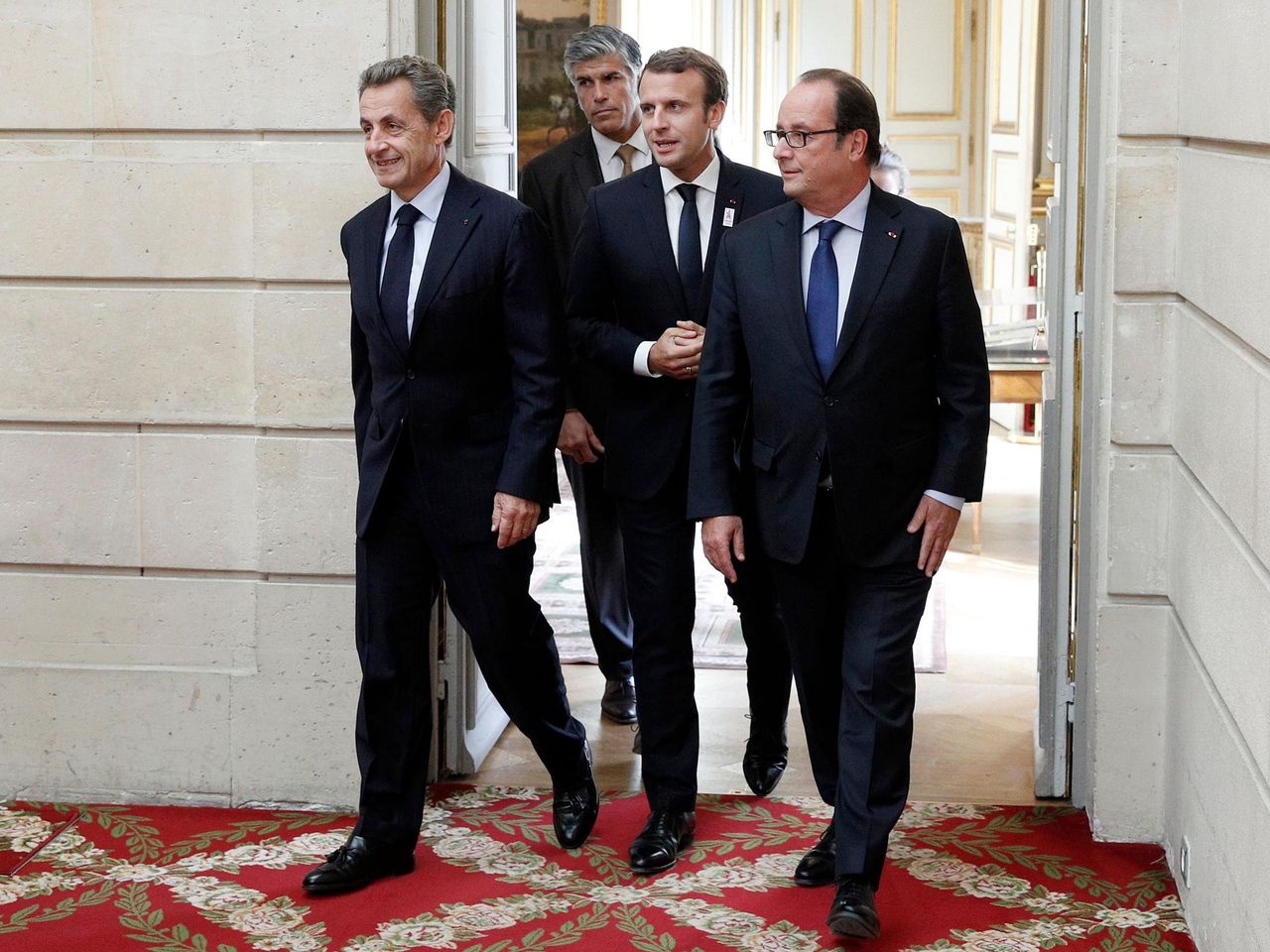 Emmanuel Macron Celebre Les Jo 2024 Avec Francois Hollande Et Nicolas Sarkozy Eurosport