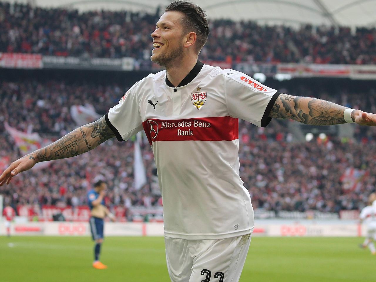Stuttgart Hsv Abstauber Von Daniel Ginczek Bringt Vfb Einen Punkt Eurosport