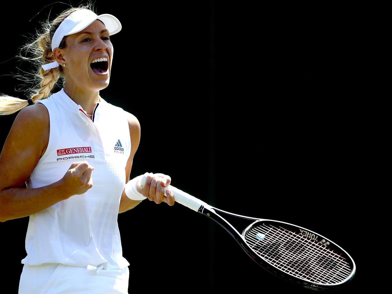 Wimbledon Halbfinale Jelena Ostapenko Angelique Kerber Highlights Des Matches Eurosport
