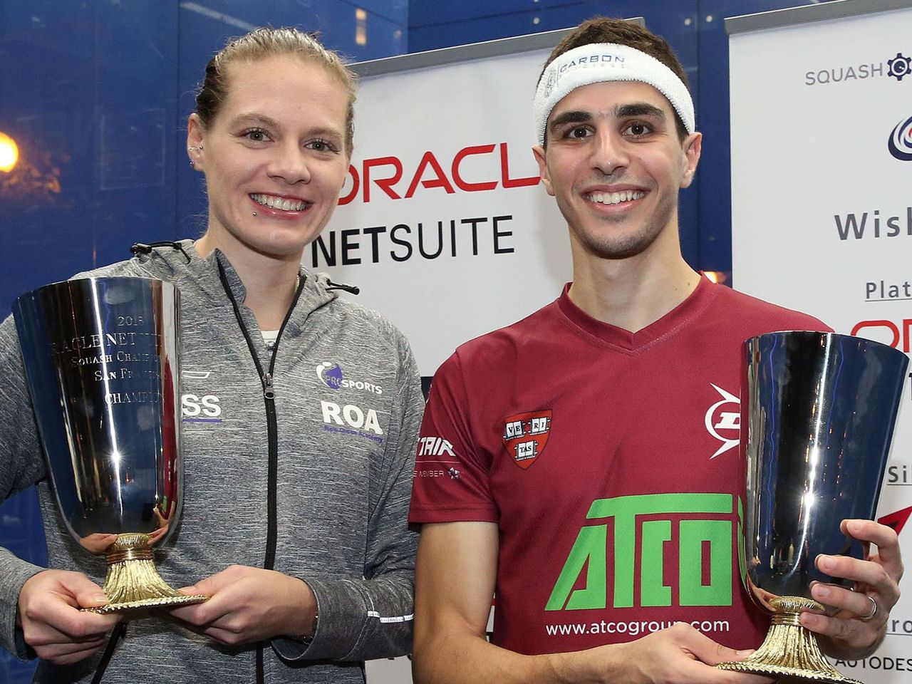 England S Sarah Jane Perry Retains Oracle Netsuite Open Squash Title As Farag Defeats Elshorbagy Eurosport