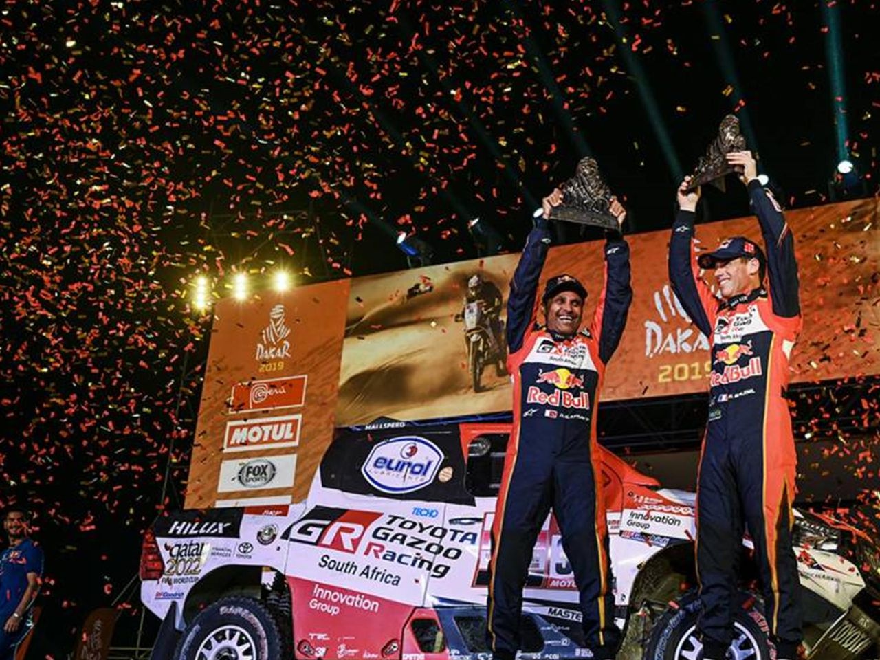 Erc Winner Al Attiyah Is A Dakar Hat Trick Hero Eurosport