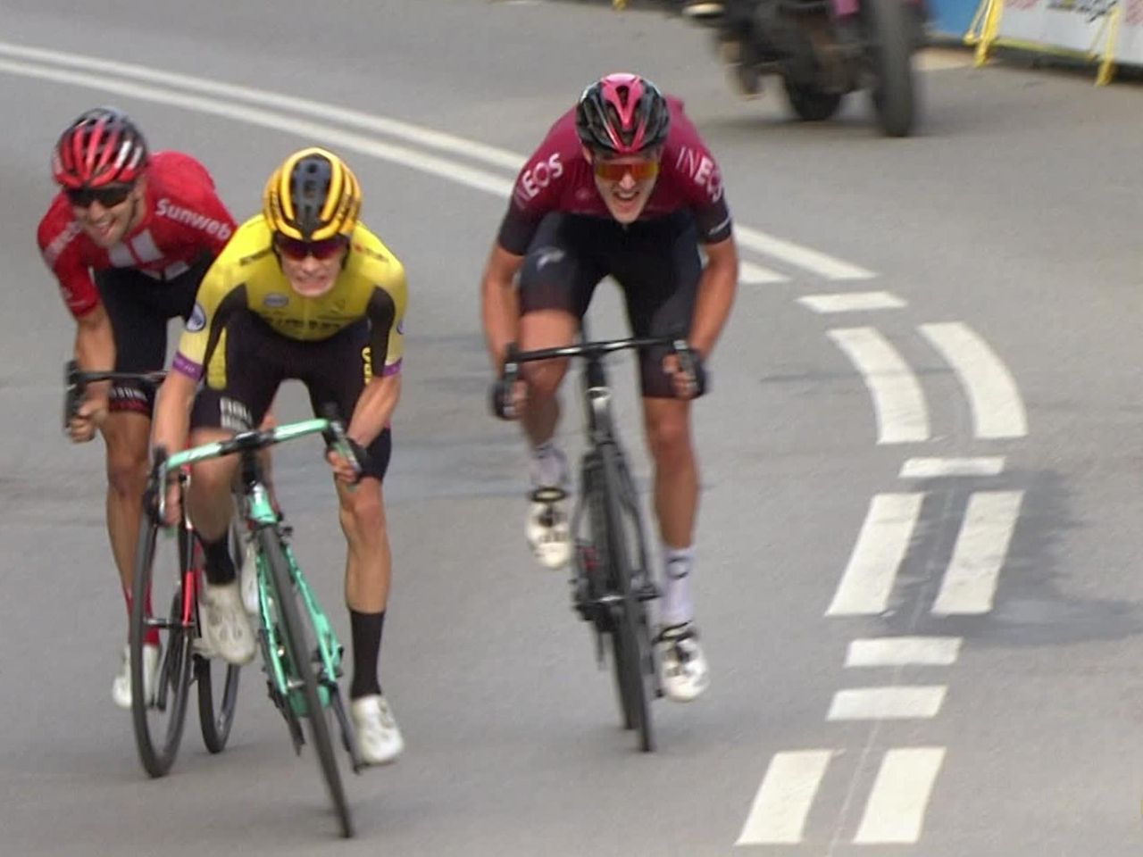 Tour Of Poland Video Jonas Vingegaard Wins Stage 6 To Take Race Lead Cycling Video Eurosport