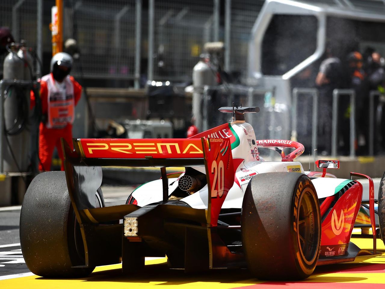 Mick Schumacher Loses Podium After Fire Extinguisher Goes Off In Cockpit Eurosport