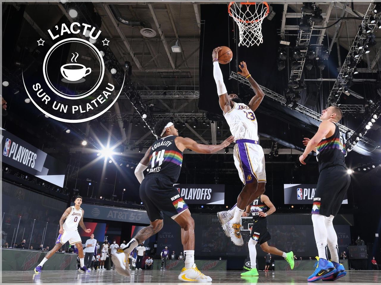 Denver Los Angeles Lakers Quintana Laporte Psg Hand L Actu Du 23 Septembre Sur Un Plateau Eurosport