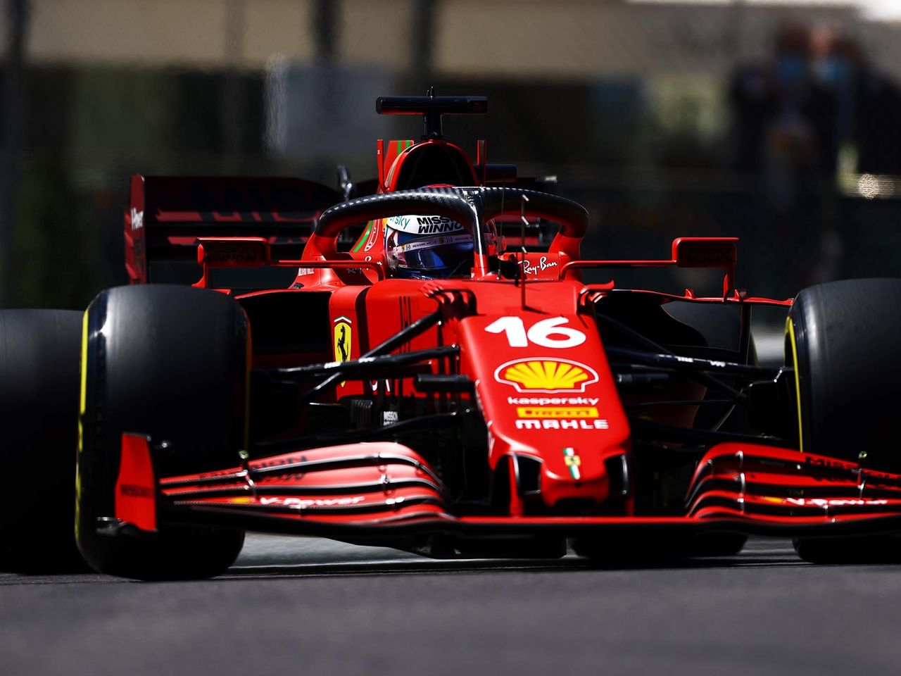 Monaco Gp Leclerc Fahrt In Monte Carlo Uberraschend Auf Pole Vettel Rast In Top Ten Eurosport