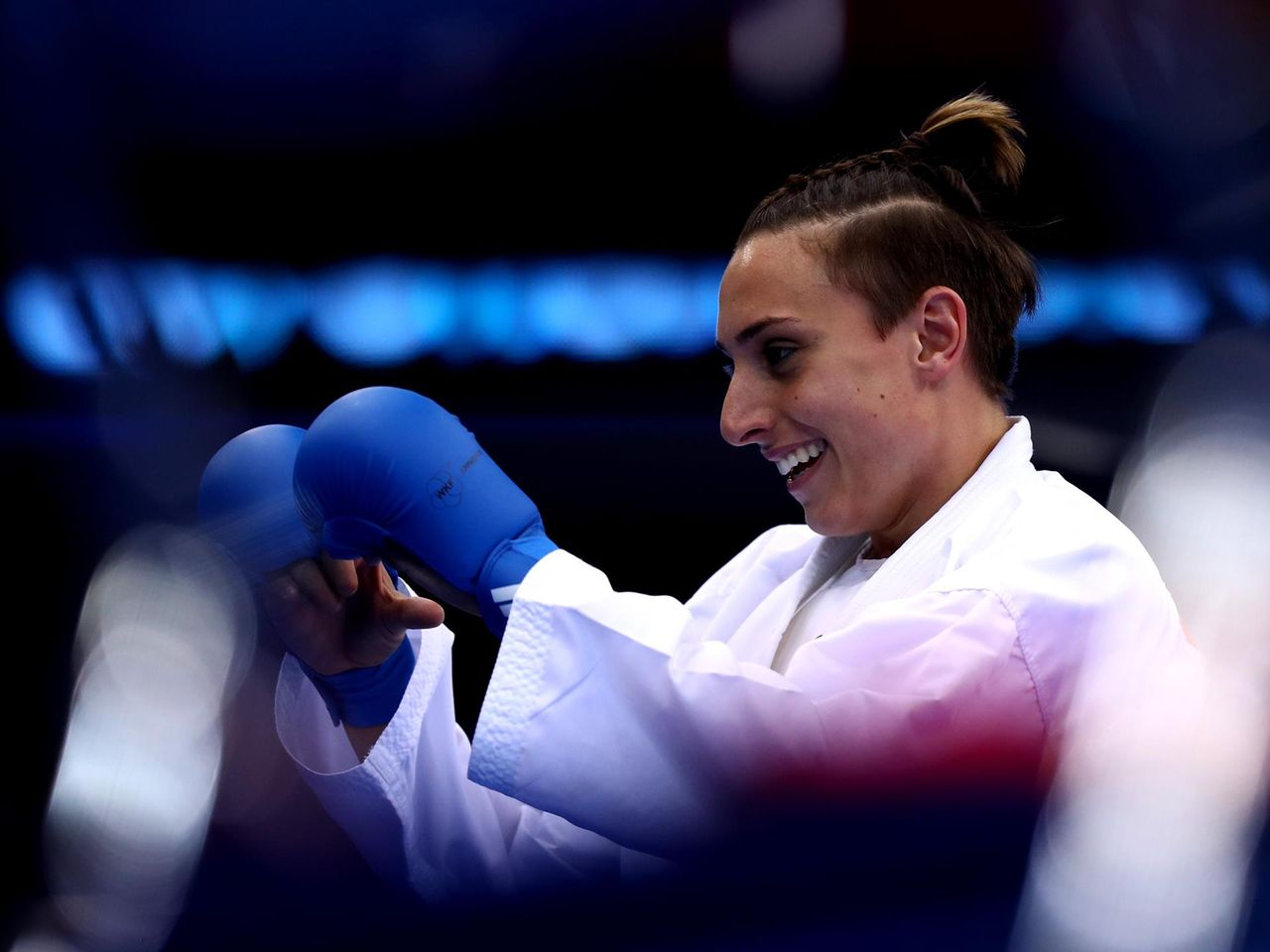 Karate Silvia Semeraro Un Pass Centrato Con Tutte Le Mie Forze Ora Voglio L Oro A Tokyo Eurosport