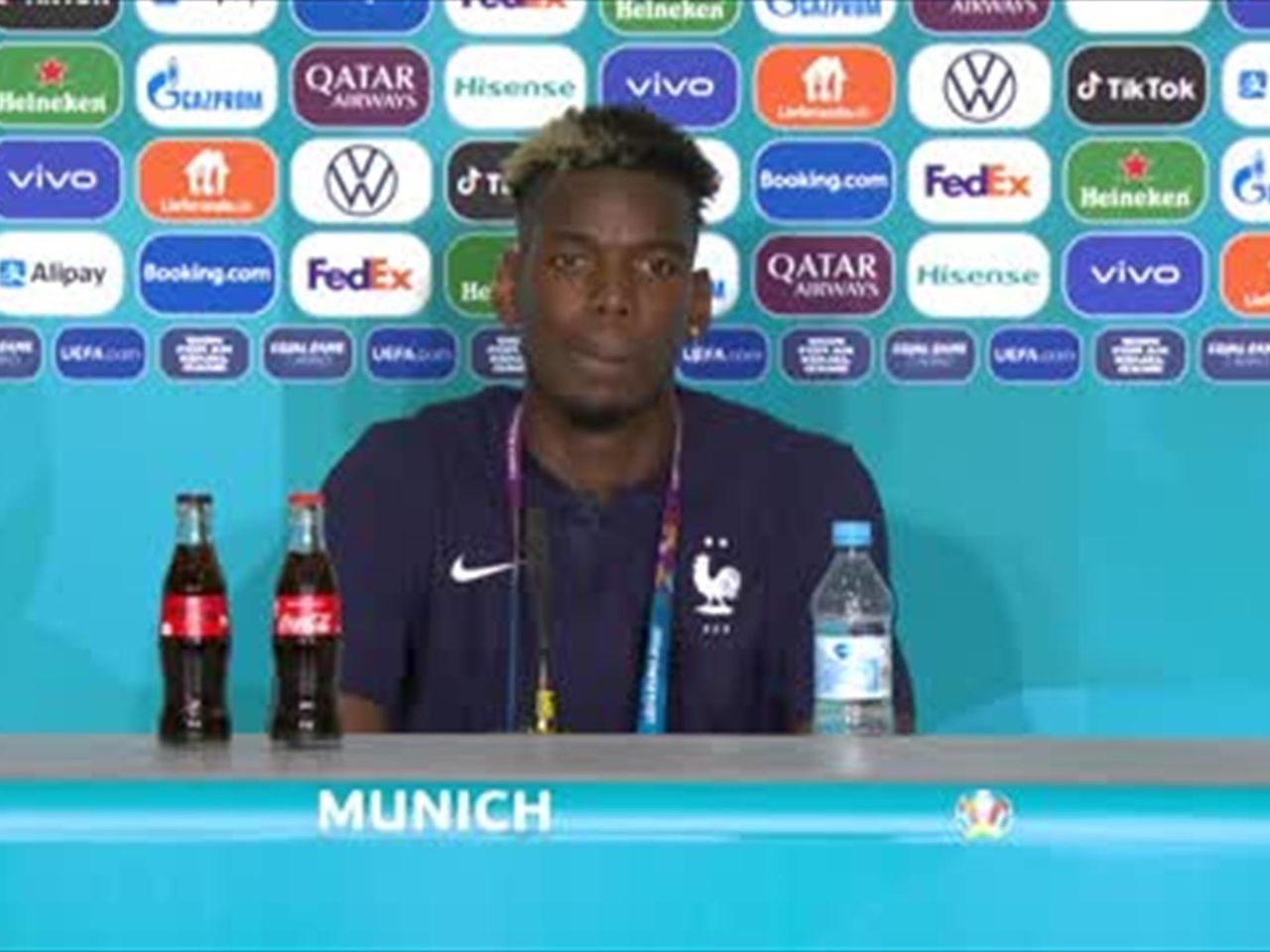 Euro 2020 Pogba Removes Heineken Football Video Eurosport