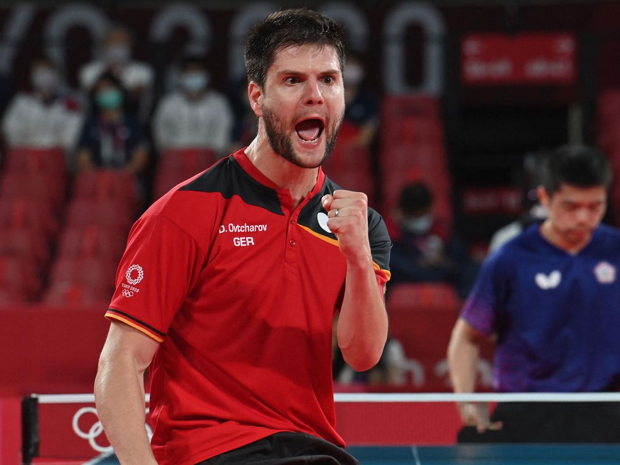Olympia 2021 - Tischtennis Dimitrij Ovtcharov macht Halbfinal-Einzug für deutsche Herren perfekt - Tischtennis Video