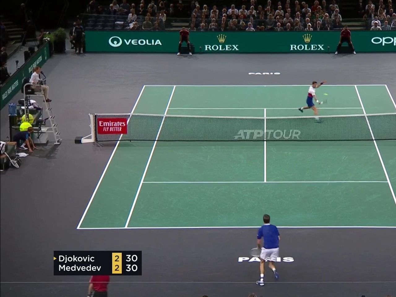 Djokovic medvedev live eurosport