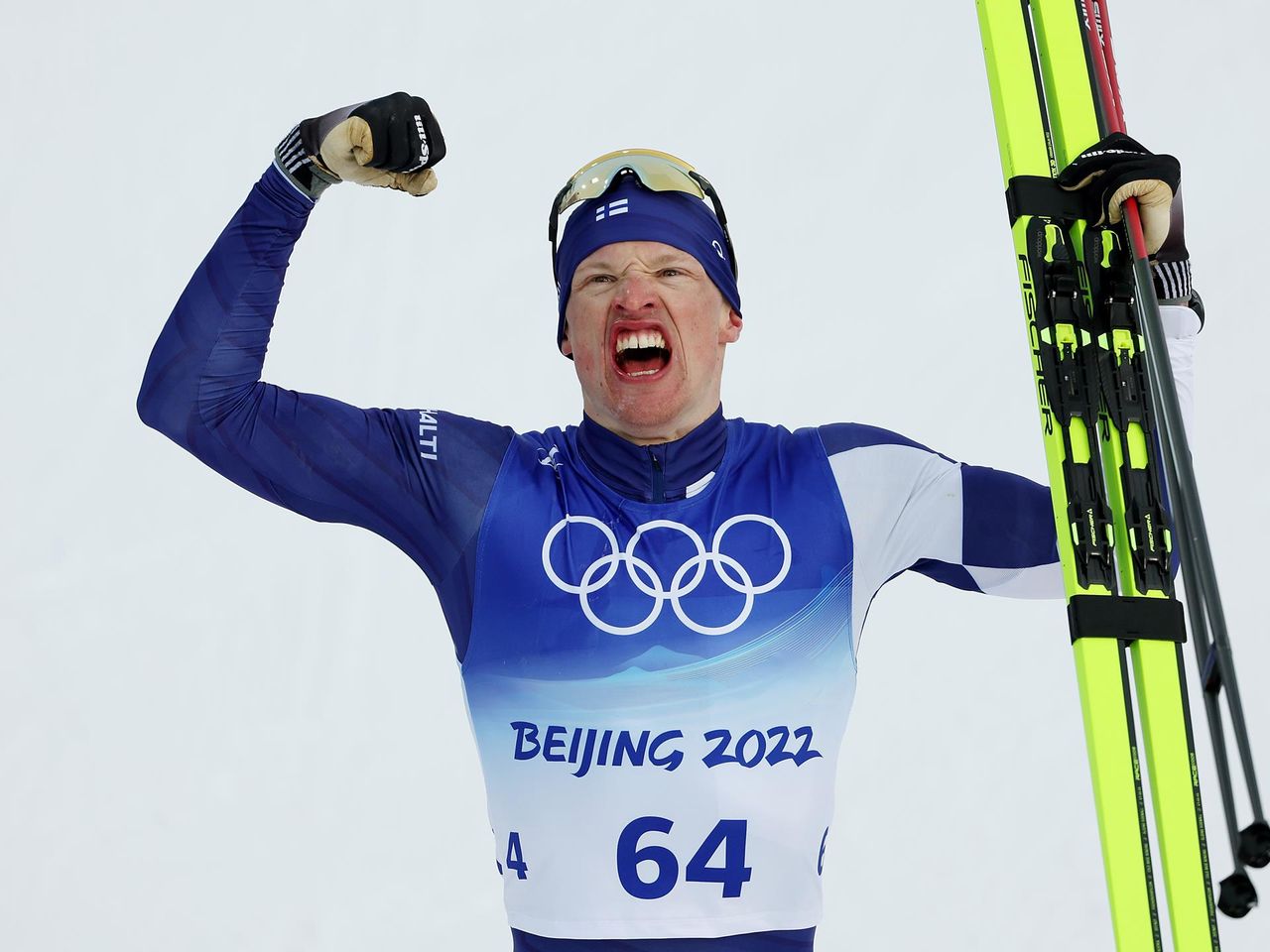 JO Pékin 2022 - Iivo Niskanen champion olympique du 15 km, Hugo Lapalus  beau 7e - Eurosport