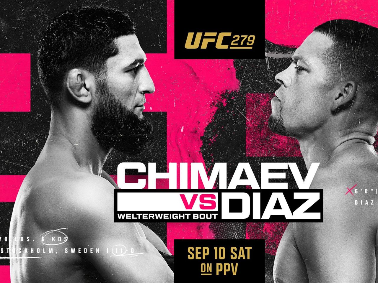 UFC 279 Khamzat vs Nate Diaz: Fecha, hora, canal, tv, dónde cómo ver en España - Marciales Mixtas vídeo - Eurosport