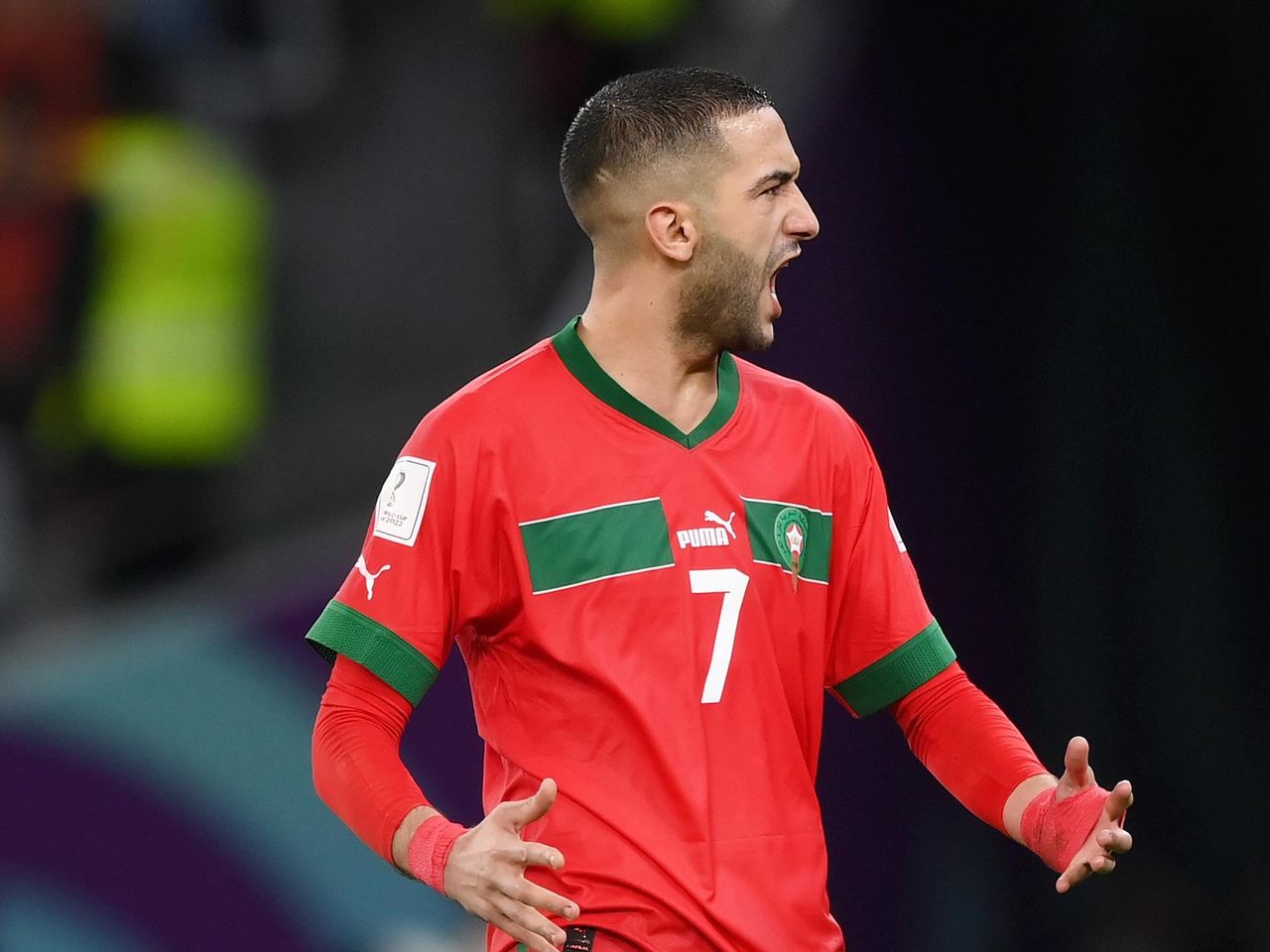 Marokko gegen Frankreich wird