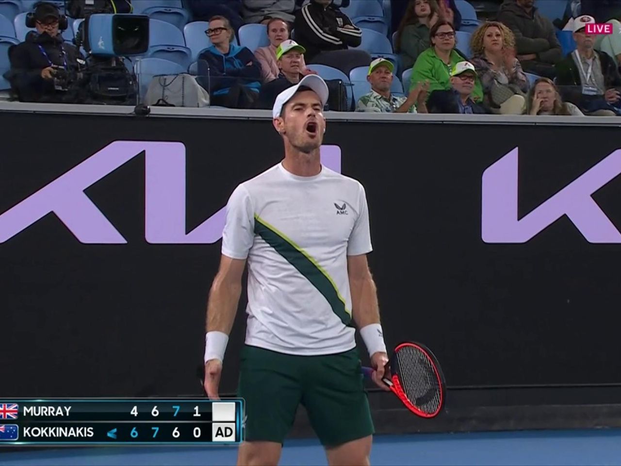 Why are we playing at 3am?! - Andy Murray furious as epic with Thanasi Kokkinakis goes into morning - Tennis video