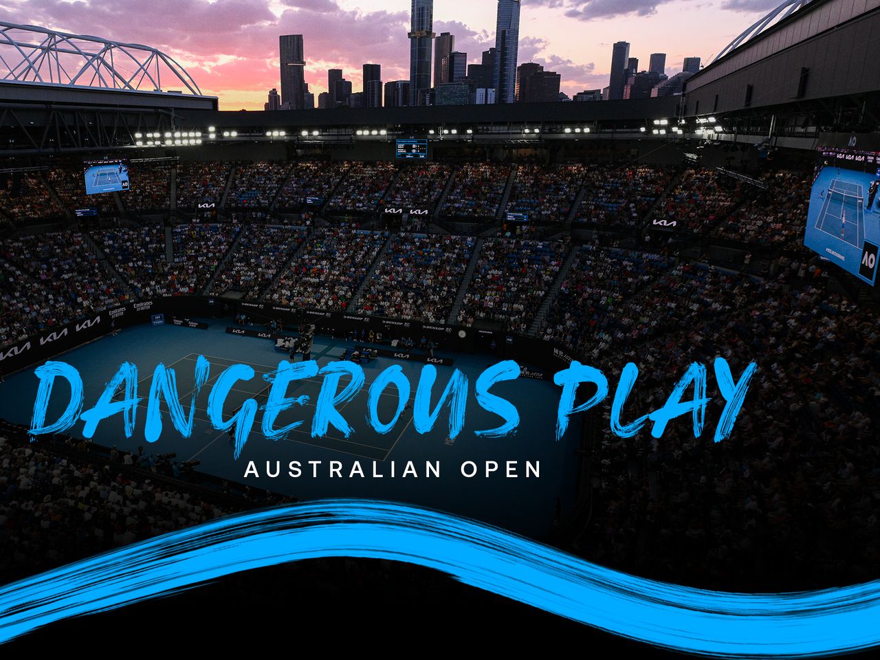 Australian Open 2023 Gefährliche Momente in Melbourne - mehrfach knapp am Headshot vorbei - Tennis Video
