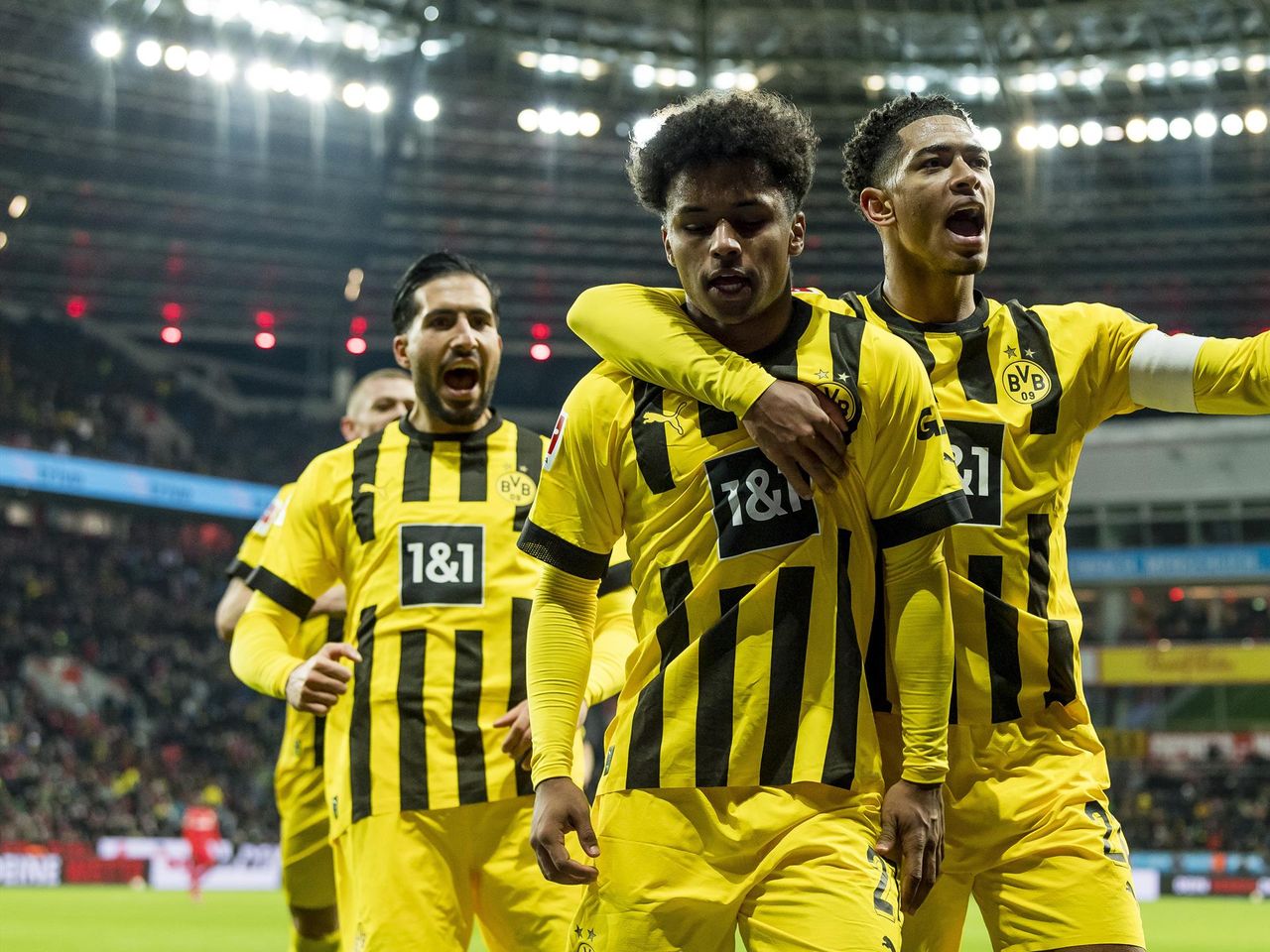 Bayer Leverkusen 0-2 Borussia Dortmund: BVB move into top four as Karim Adeyemi scores first league goal for club Eurosport