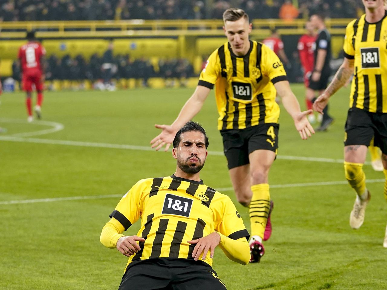 Borussia Dortmund 2-1 RB Leipzig: Reus and Emre goals fire BVB to top Bundesliga - Eurosport