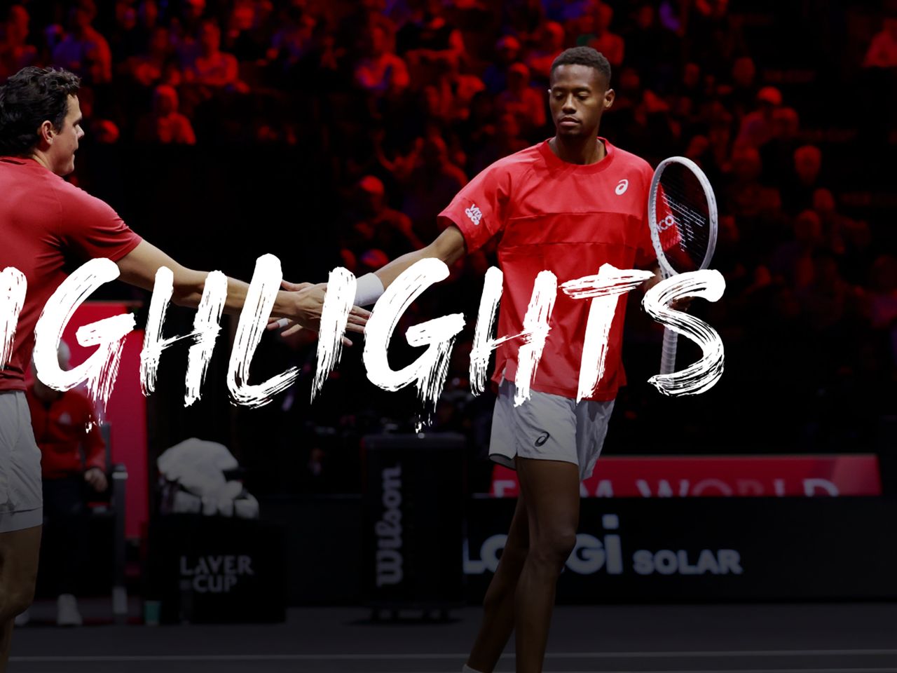 Laver Cup highlights - Christopher Eubanks and Milos Raonic add another victory for dominant Team World - Tennis video