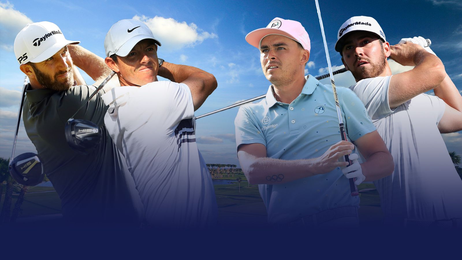 Taylormade Driving Relief Rory Mcilroy Et Dustin Johnson Face A Rickie Fowler Et Matthew Wolff 4 Stars Du Circuit Pga Un Parcours Mythique Une Visee Caritative Eurosport