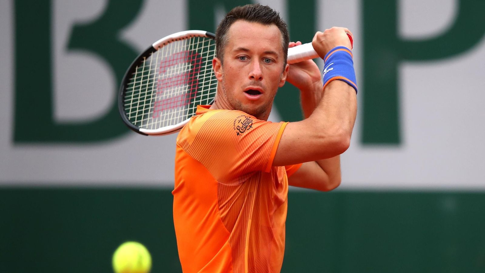 Cristian Garin Philipp Kohlschreiber Roland Garros Men S Singles Round 1 Eurosport