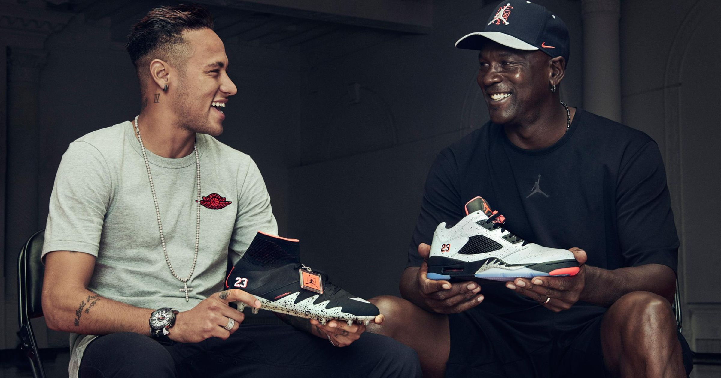 Michael Jordan se lance dans le football avec Neymar Eurosport
