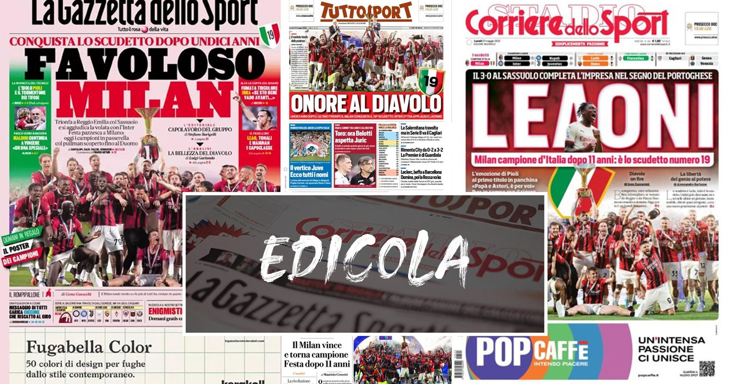 Prima pagina Gazzetta dello Sport: Milan, si vola. Ottavi a un passo