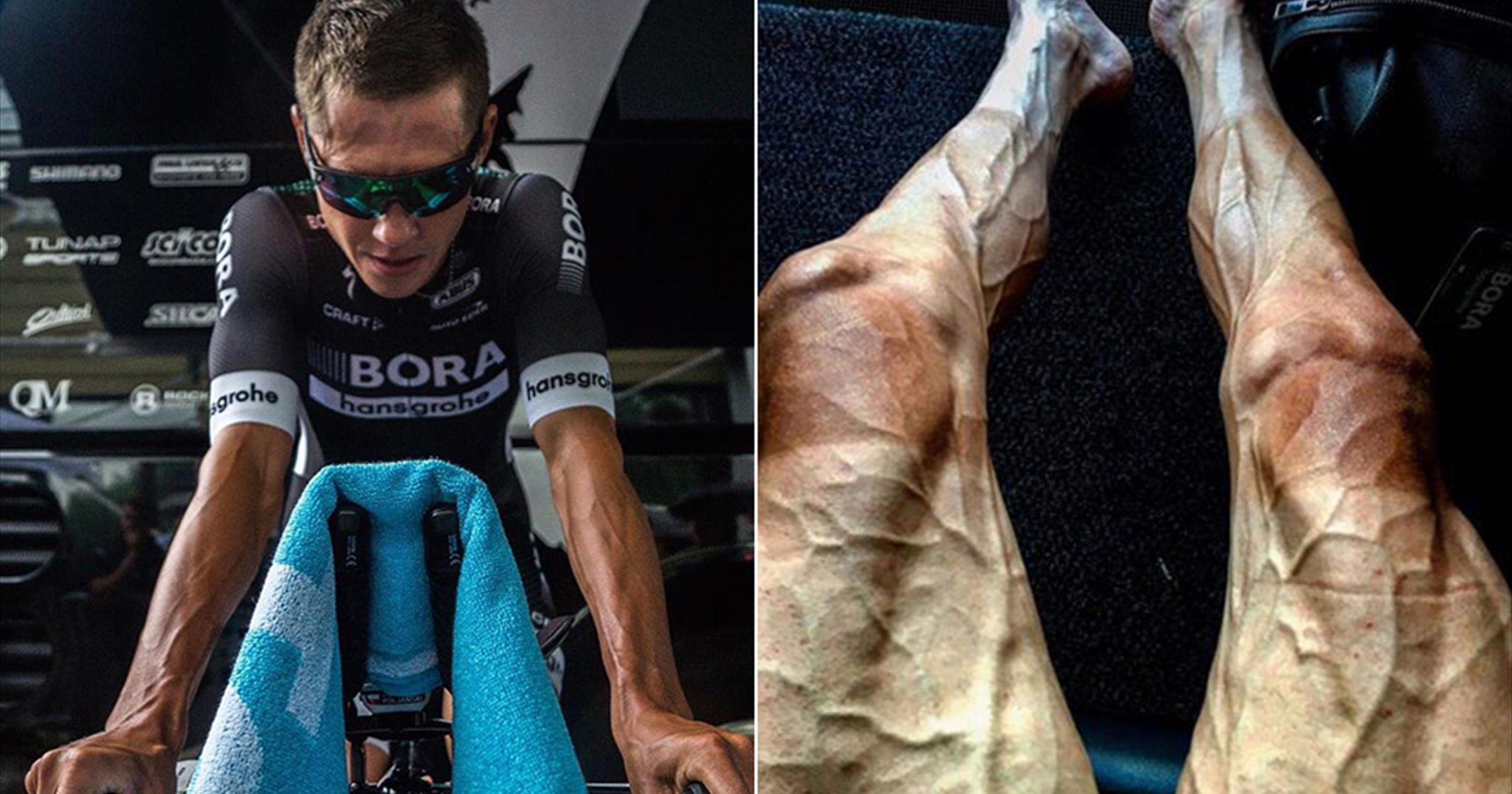 Tour de France. Paweł Poljański pokazał nogi. 