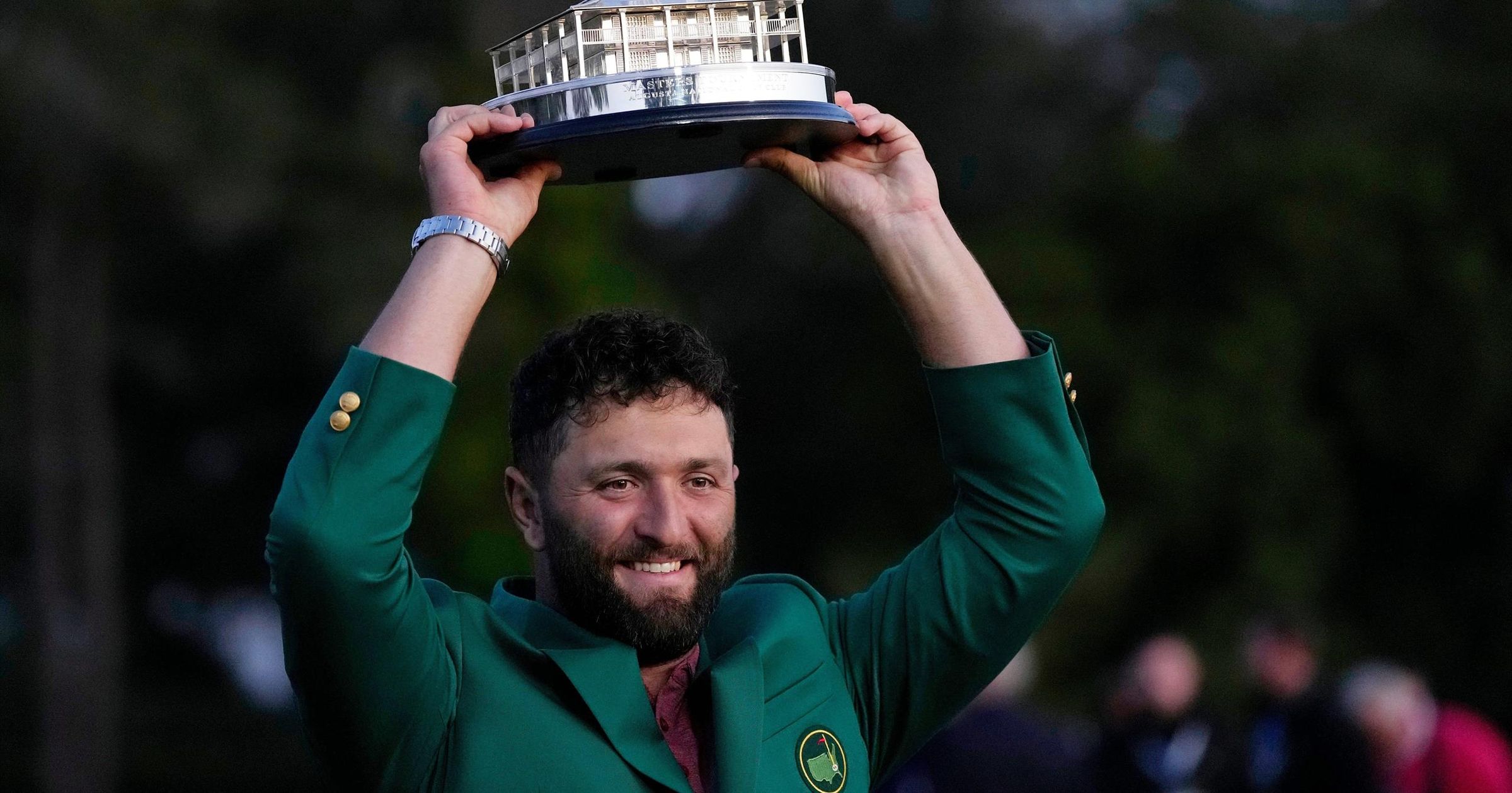 Jon Rahm at the Masters.