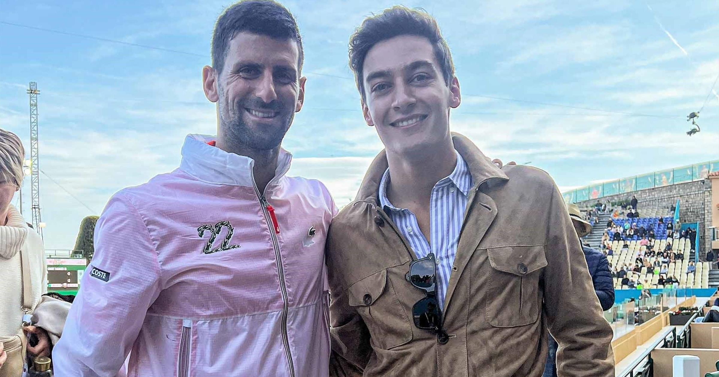 Novak Djokovic, vizitat la Monte Carlo de George Russell! Ce i s-a ...