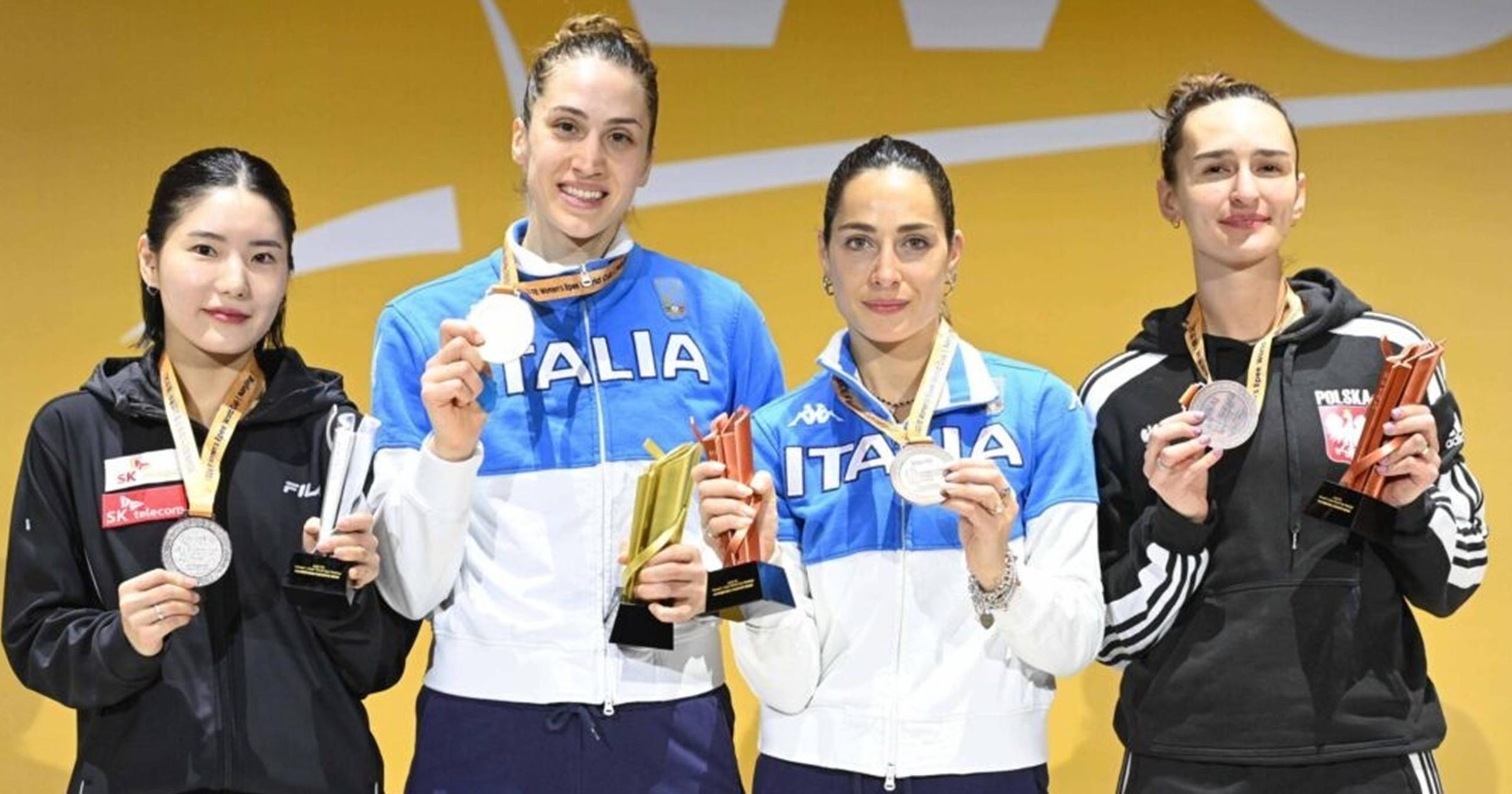 Coppa del Mondo Spada Femminile - Spettacolo italiano a Nanchino ...