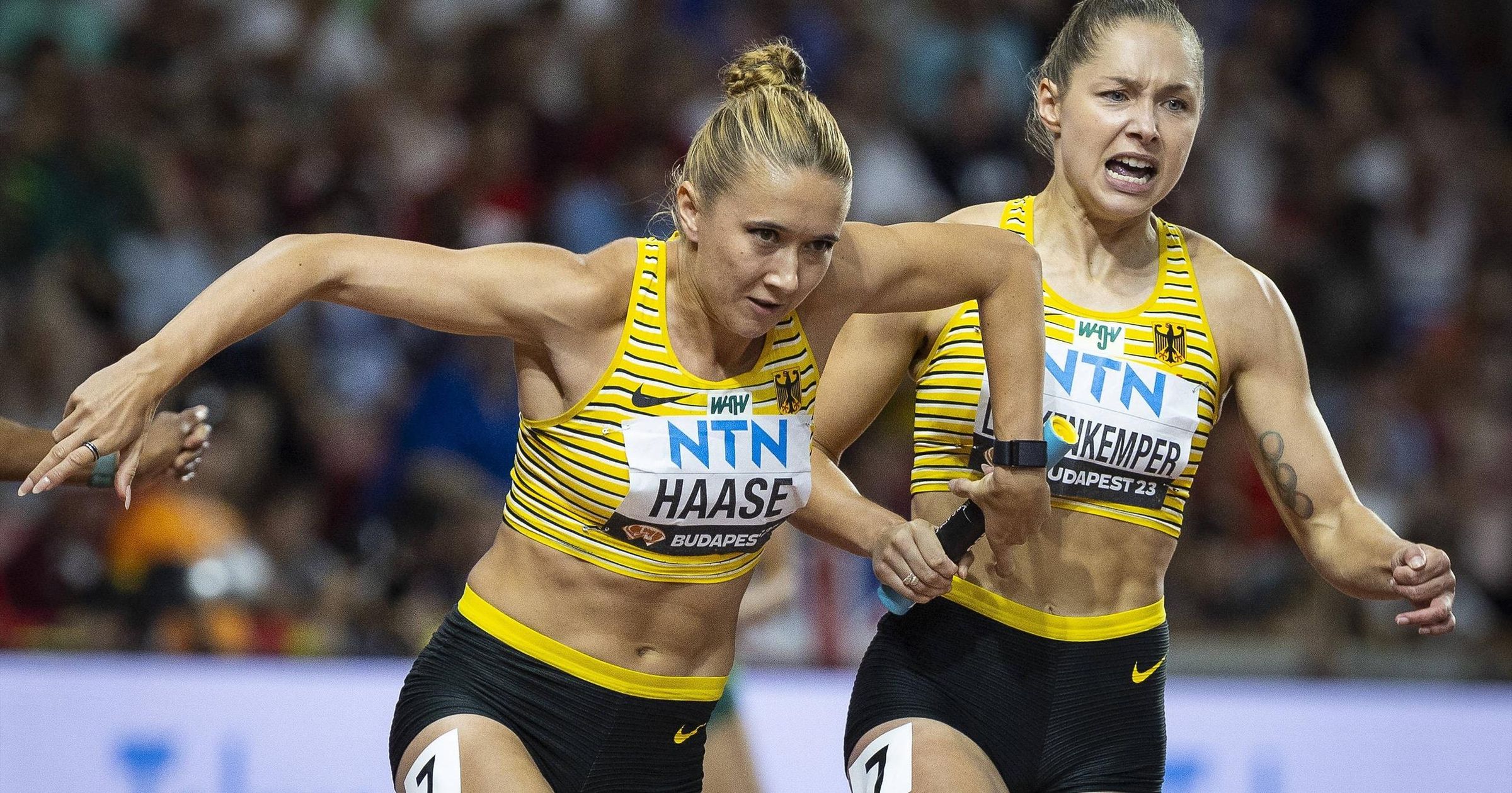 Olympia: Zwei deutsche Sprintstaffeln lösen Paris-Ticket: 4x100 der ...
