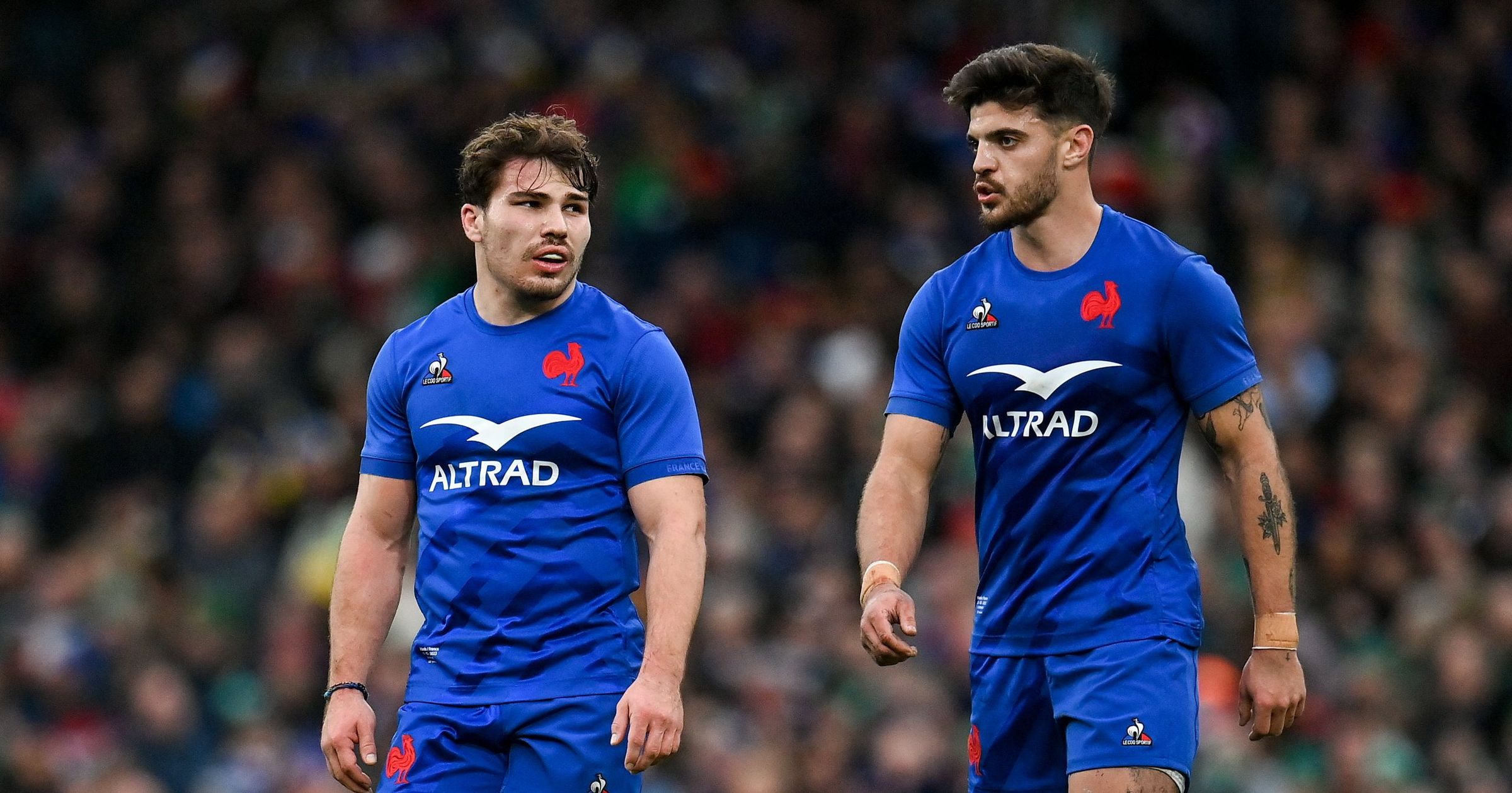 Tournoi des 6 Nations XV de France Les Bleus au complet, avec Ramos