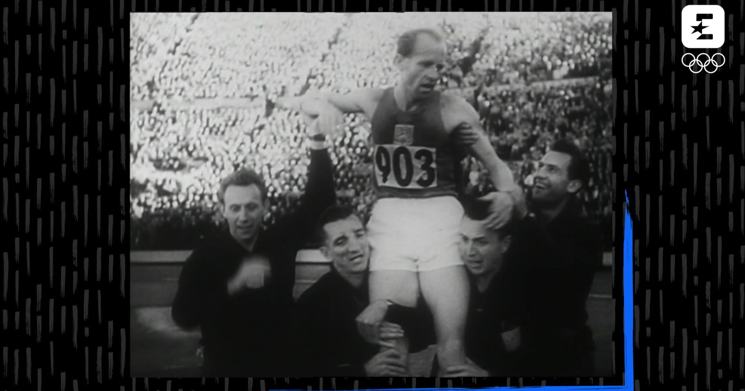 Photo Ancienne JO Helsinki 1952 - Emil Zatopek Remporte Le 5000m, Suisse