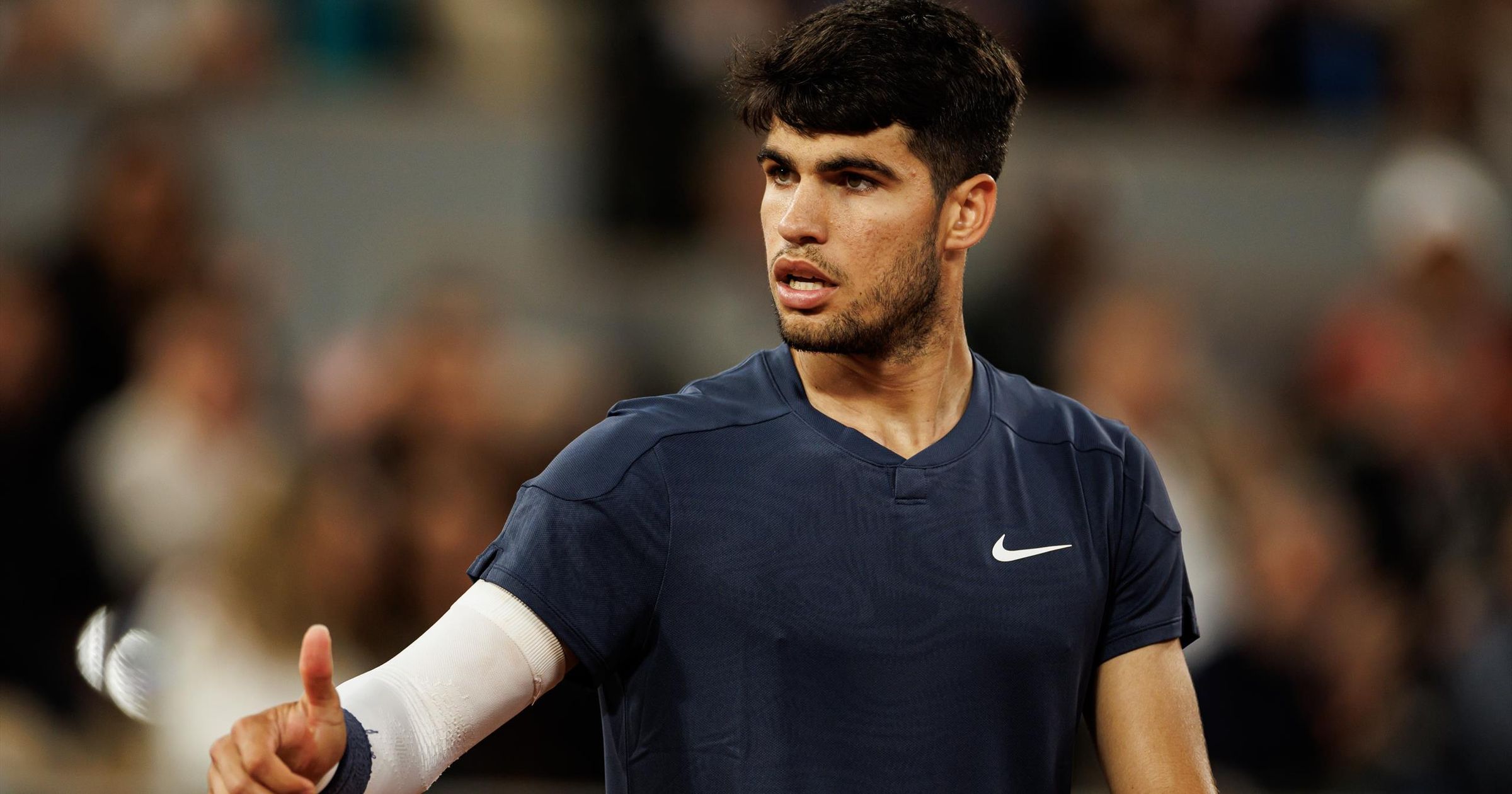 Roland-Garros 2024 | Alcaraz, en Eurosport, ambicioso y humilde: "Tengo que aprender a jugar en estas condiciones" - Tennis video - Eurosport