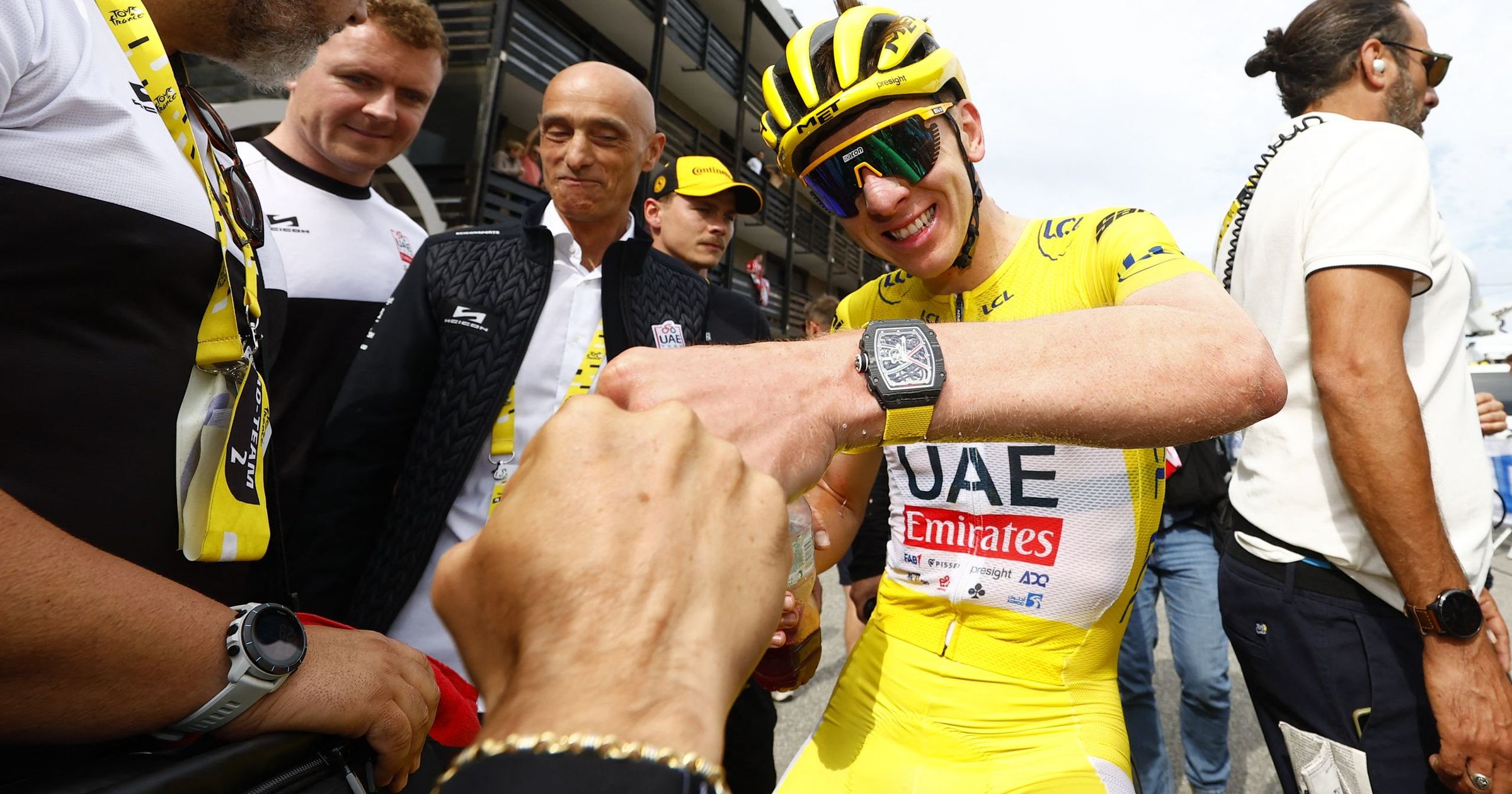 Tour de Francia 2024 | El precio del reloj de Pogacar en su victoria en ...
