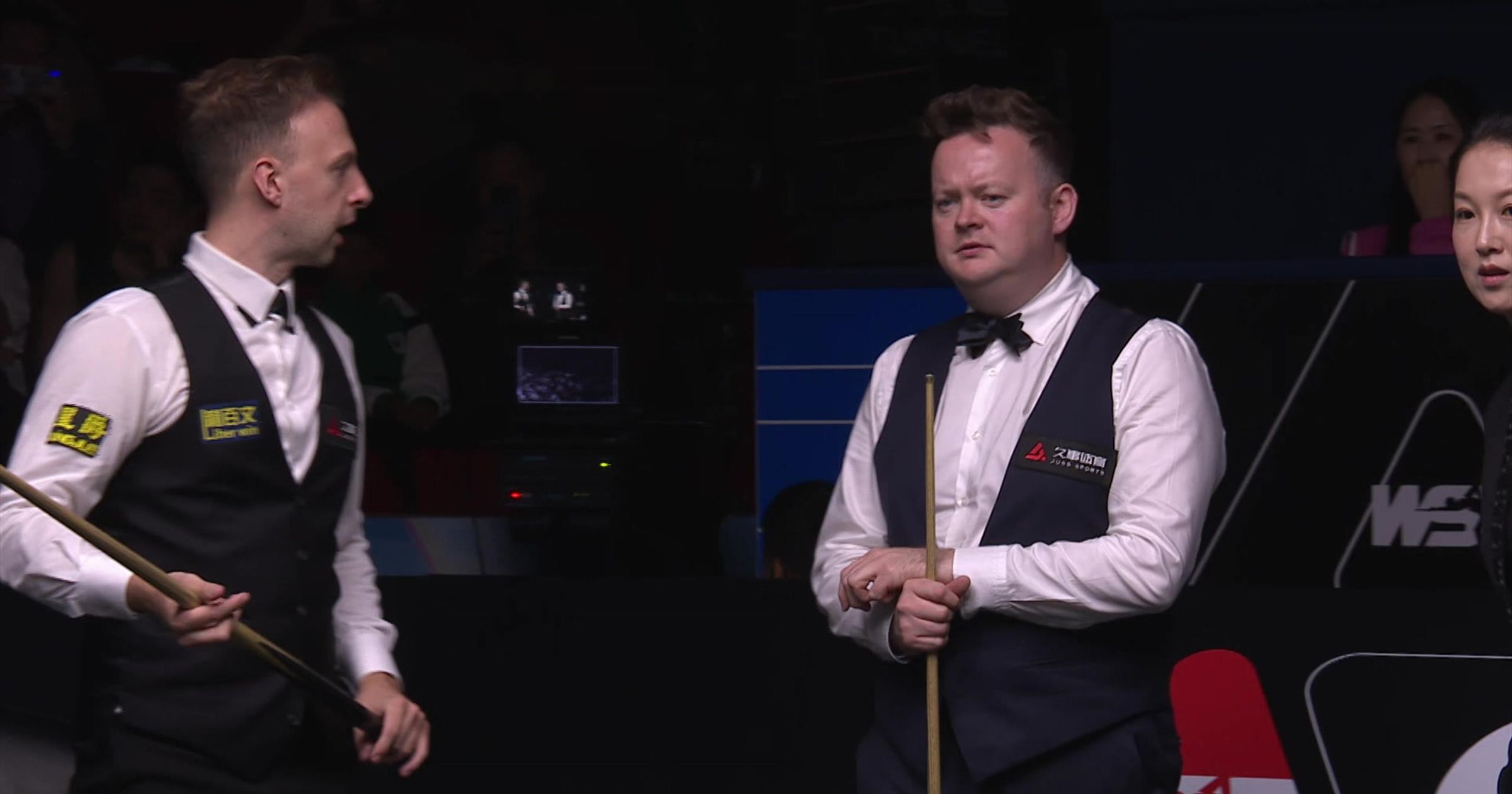 Shanghai Masters Judd Trump and Shaun Murphy get crowd laughing with