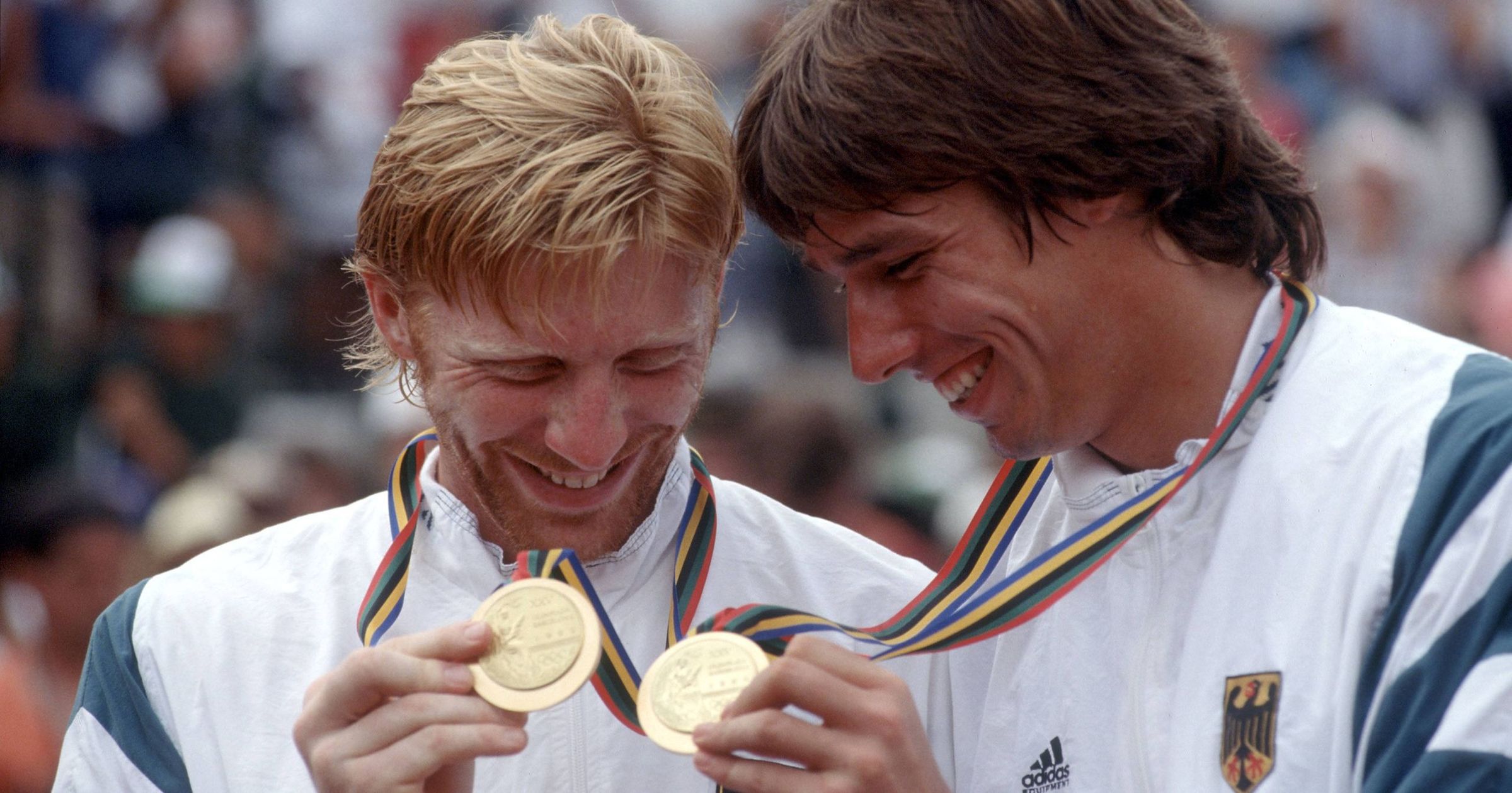Kein Tag wie jeder andere: Boris Becker und Michael Stich gewinnen 1992 ...