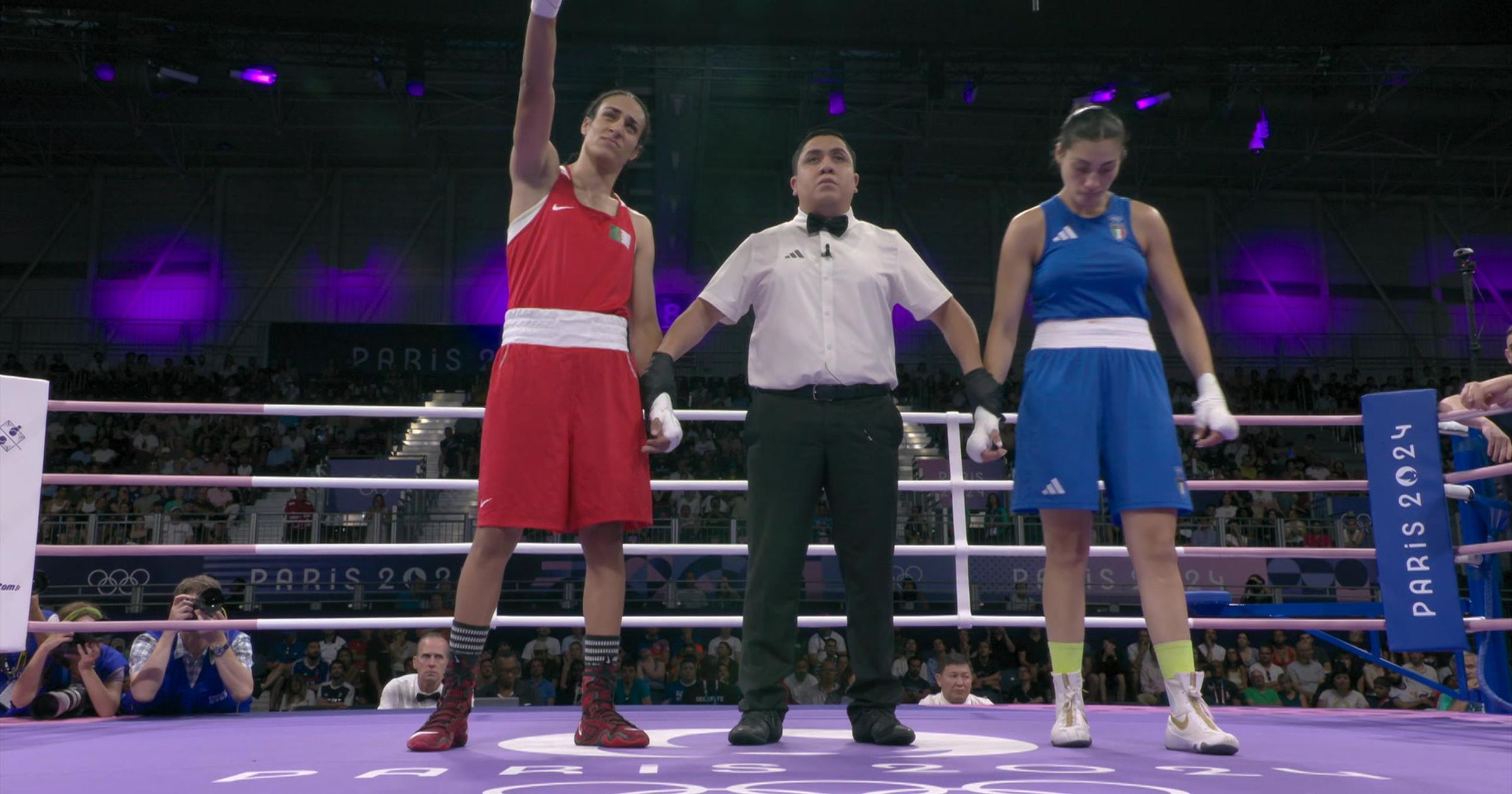 Olympia 2024 Algerische Boxerin Imane Khelif besiegt Angela Carini