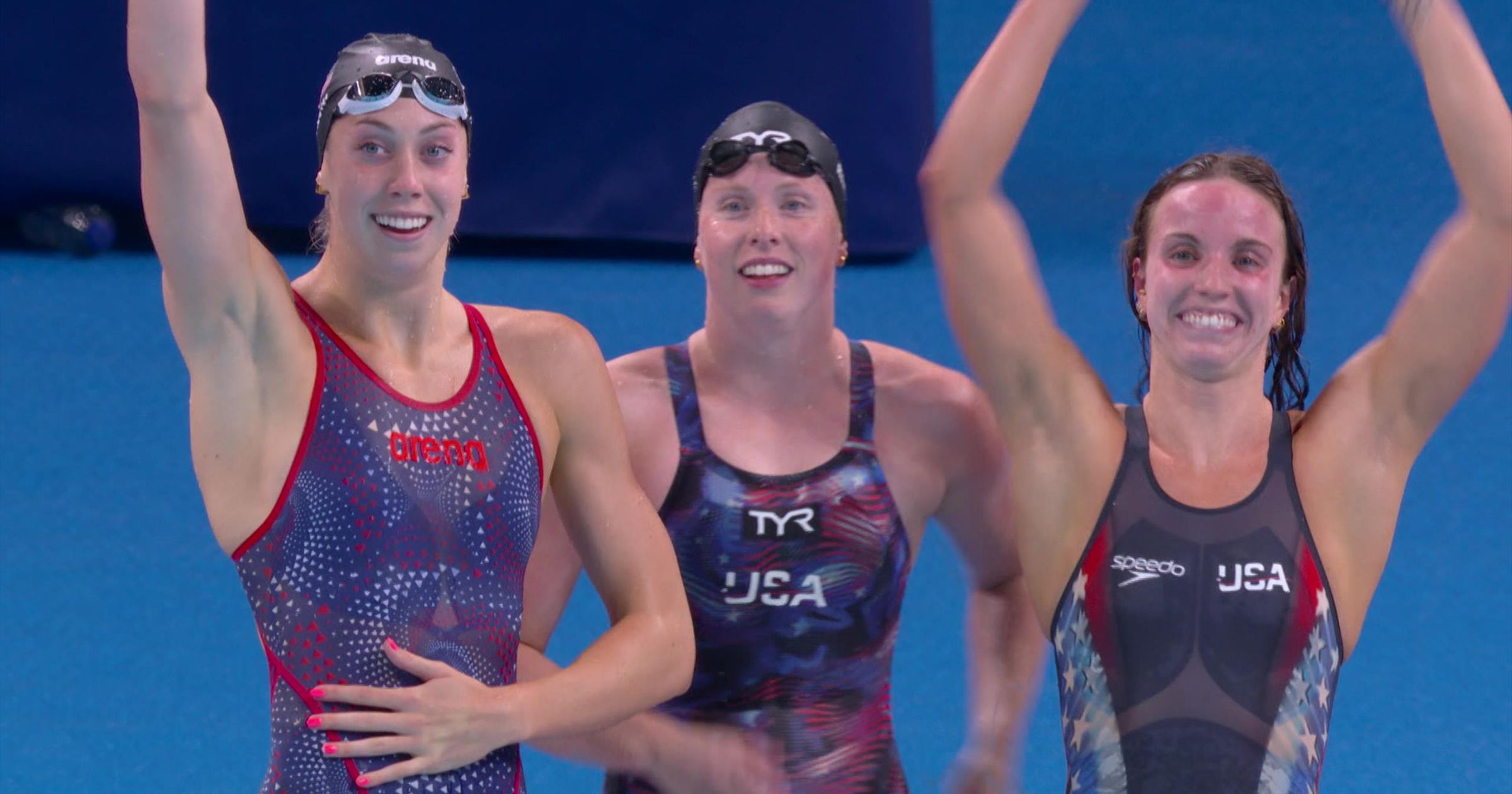 Olympia 2024 Weltrekord! Smith, King, Walsh und Huske holen für USA