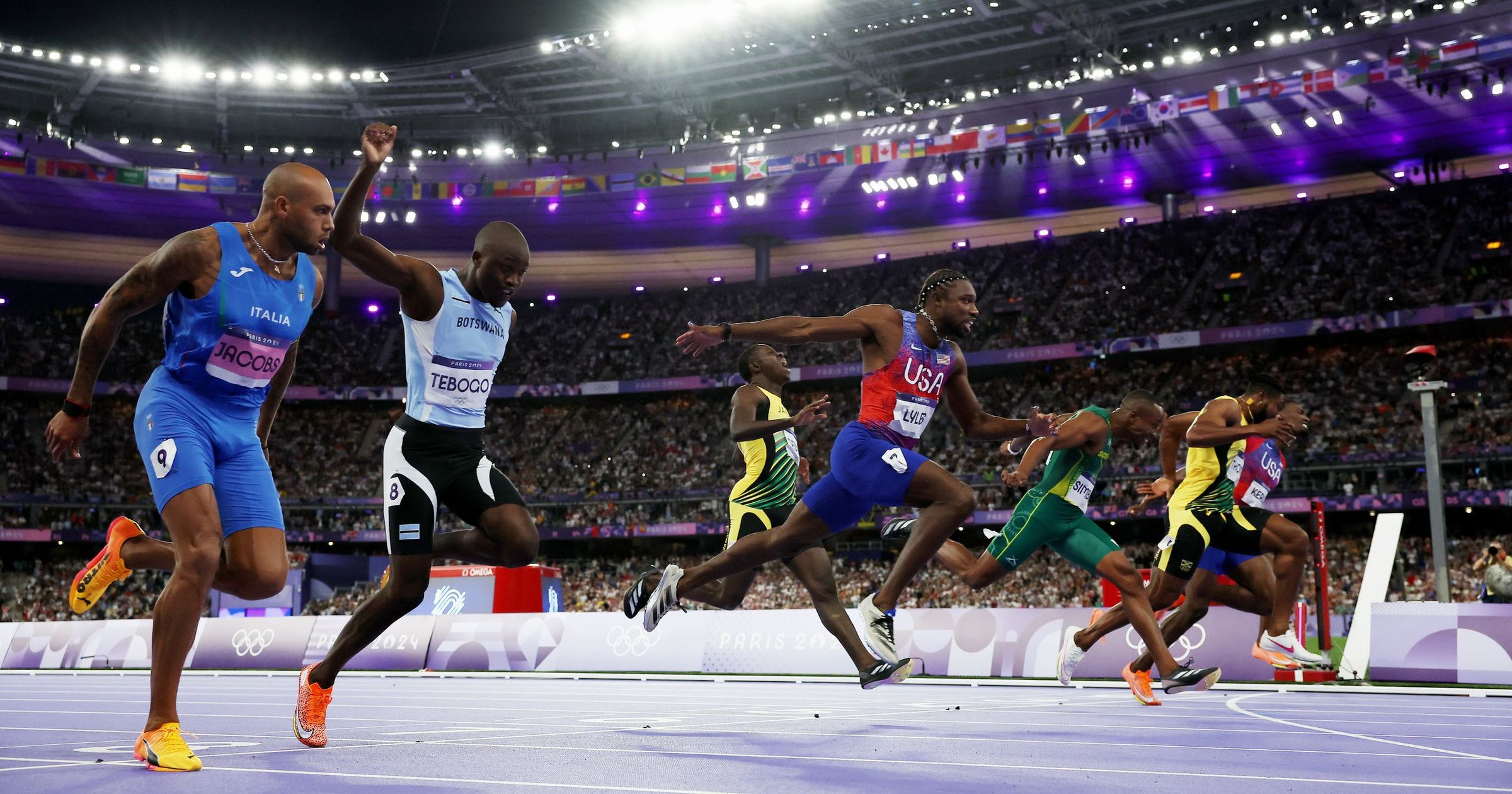 Igrzyska Olimpijskie Dyscypliny 2024 - Igrzyska olimpijskie Paryż 2024. Noah Lyles wygrał w biegu na 100