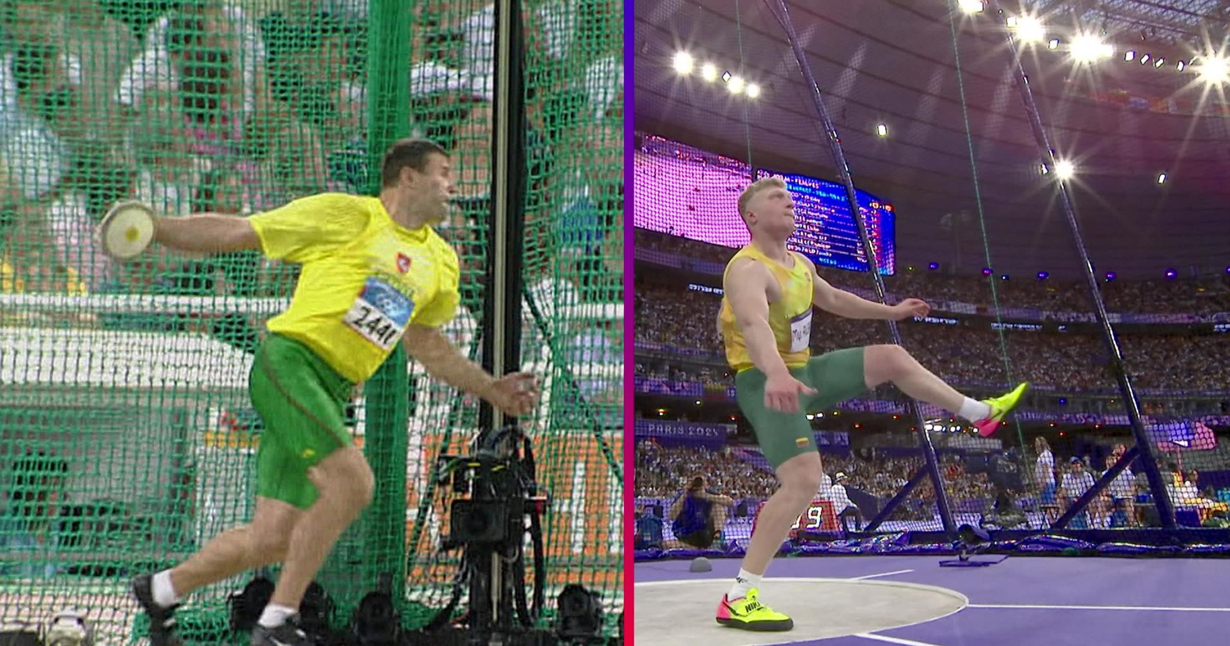 Athletics - Discus Throw - Paris 2024 - Final - Clip - Alekna father ...