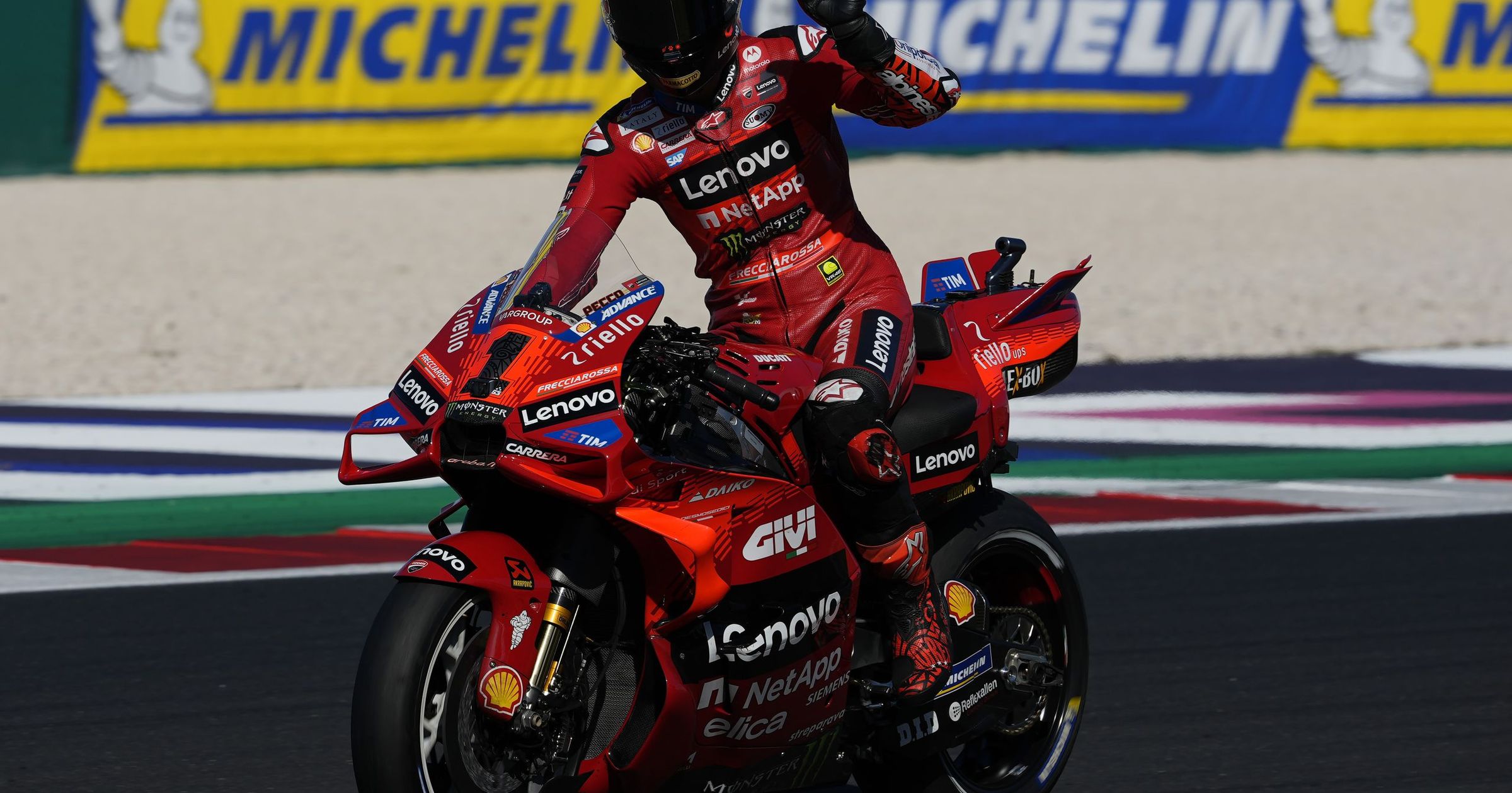 Bagnaia pole capolavoro con record della pista a Misano! Morbidelli 2 ...
