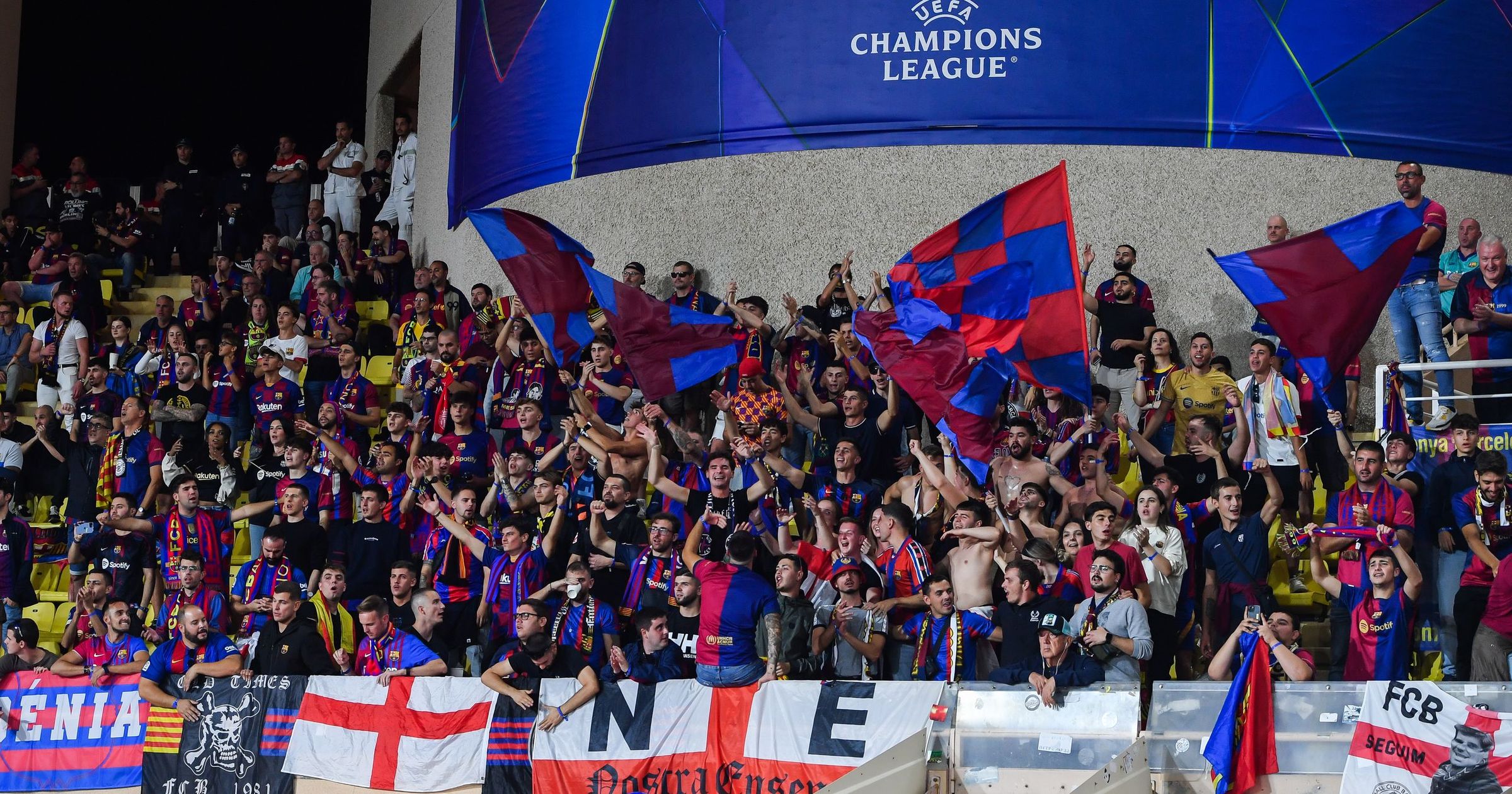 Barcelona fans banned from UEFA Champions League tie at Red Star